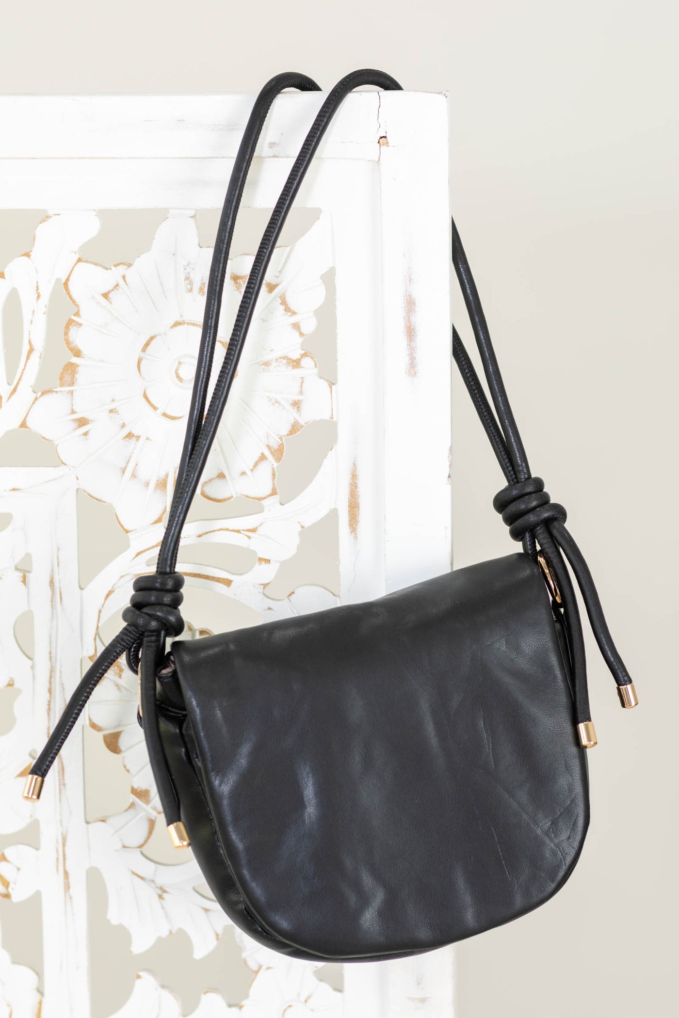 Knotted Shoulder Bag