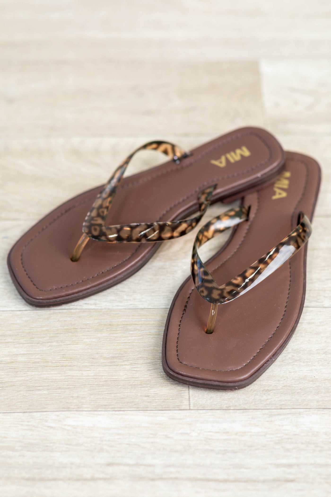 MIA Translucent Flip Flops