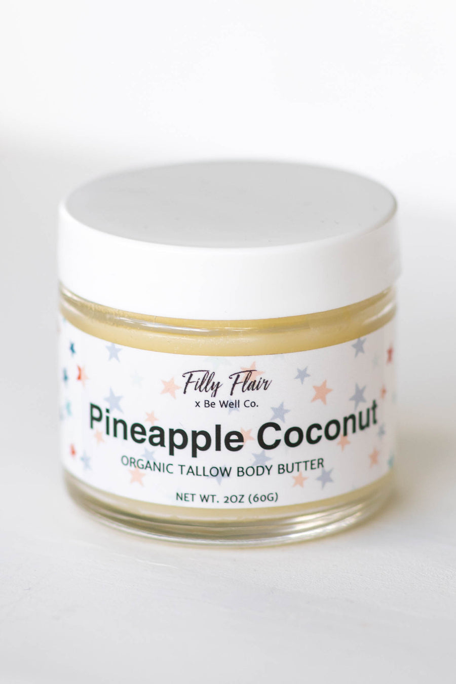 Filly Flair x Be Well Co. Pineapple Coconut 2oz Tallow Body Butter
