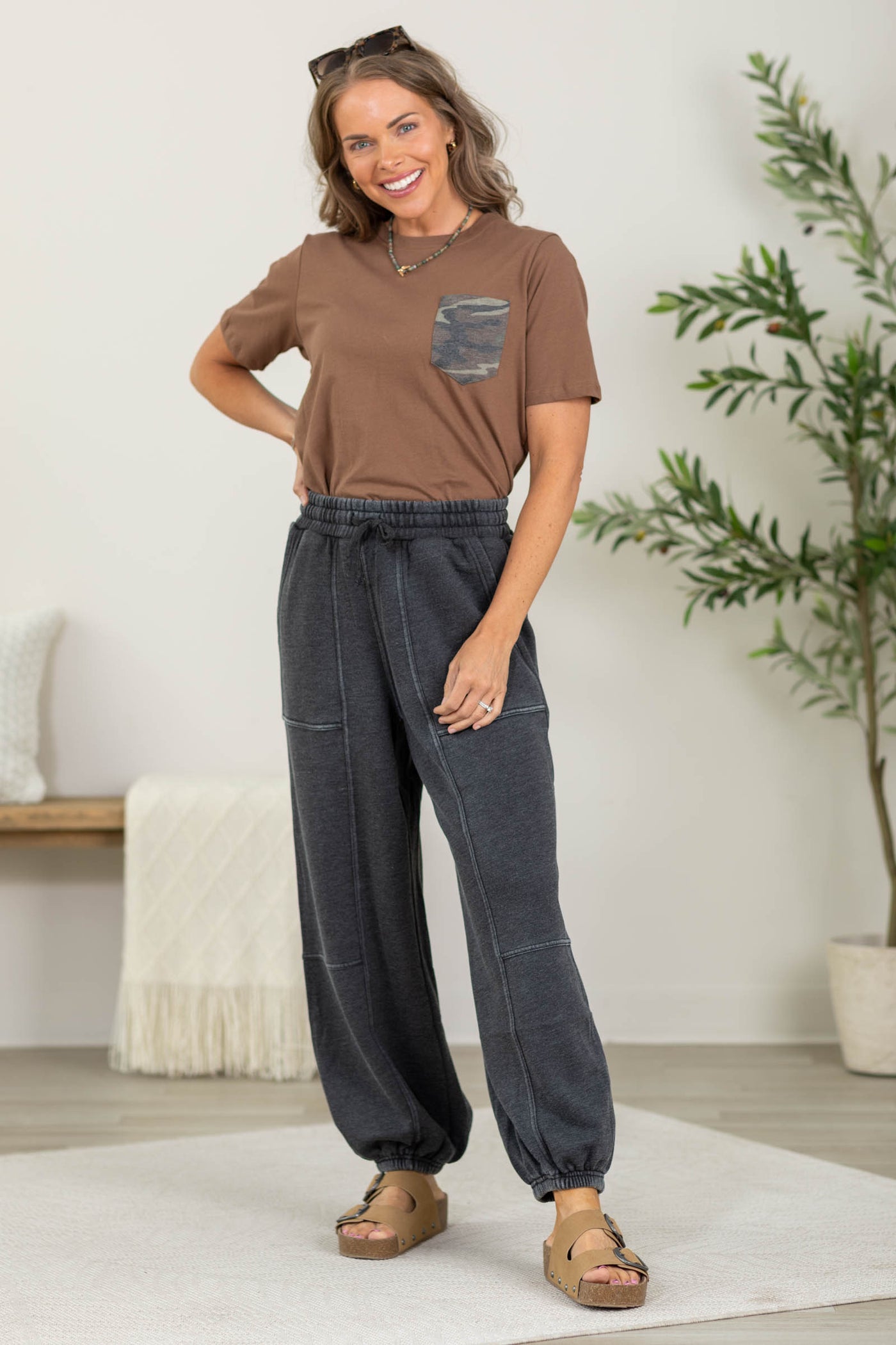 Cozy Campfire Balloon Joggers