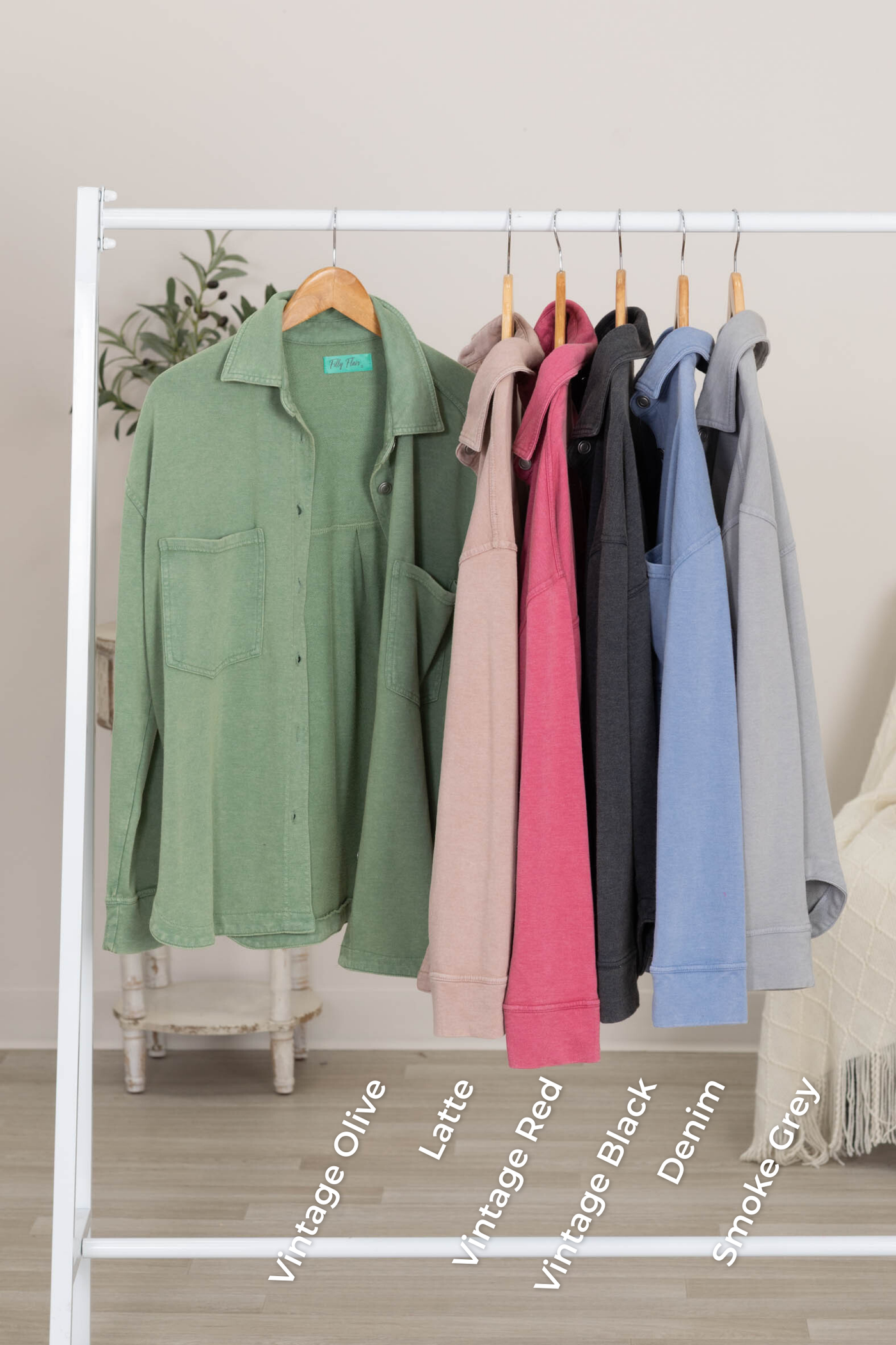 Layered and Loved Shacket by Filly Flair