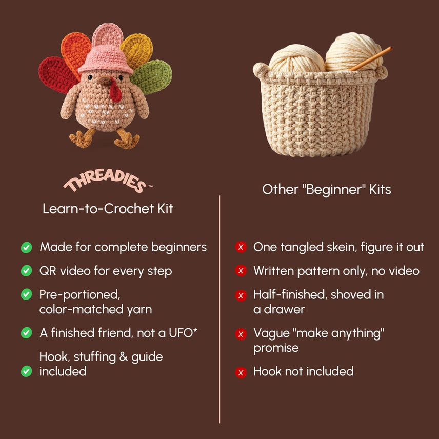 Fall Crochet Kit For Beginners