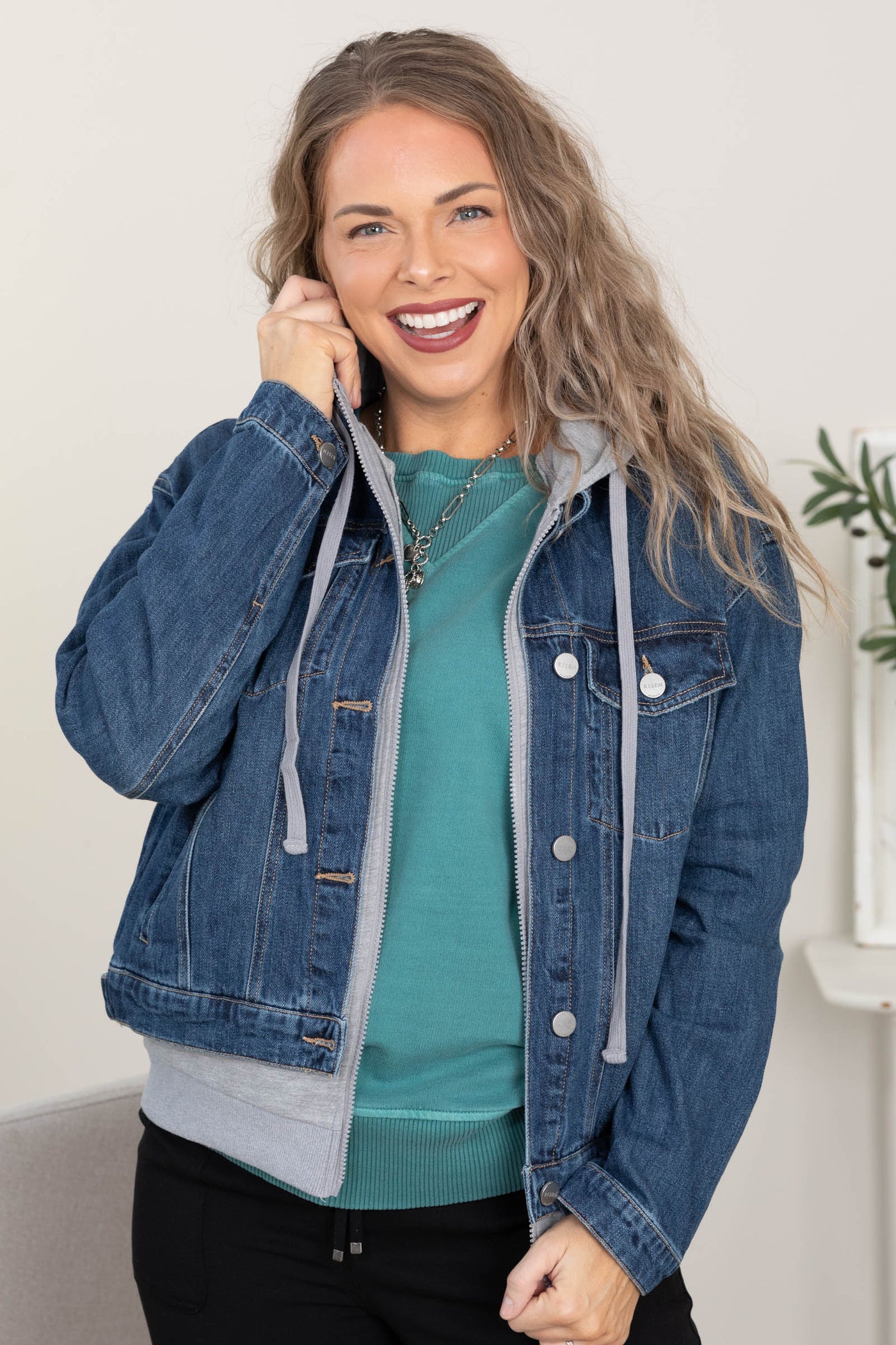 Pigment Dyed Side Pocket Sweatshirt