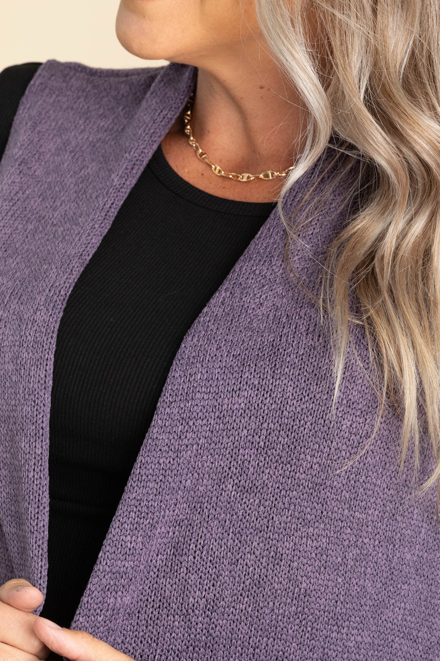 Soft Knit Draped Vests