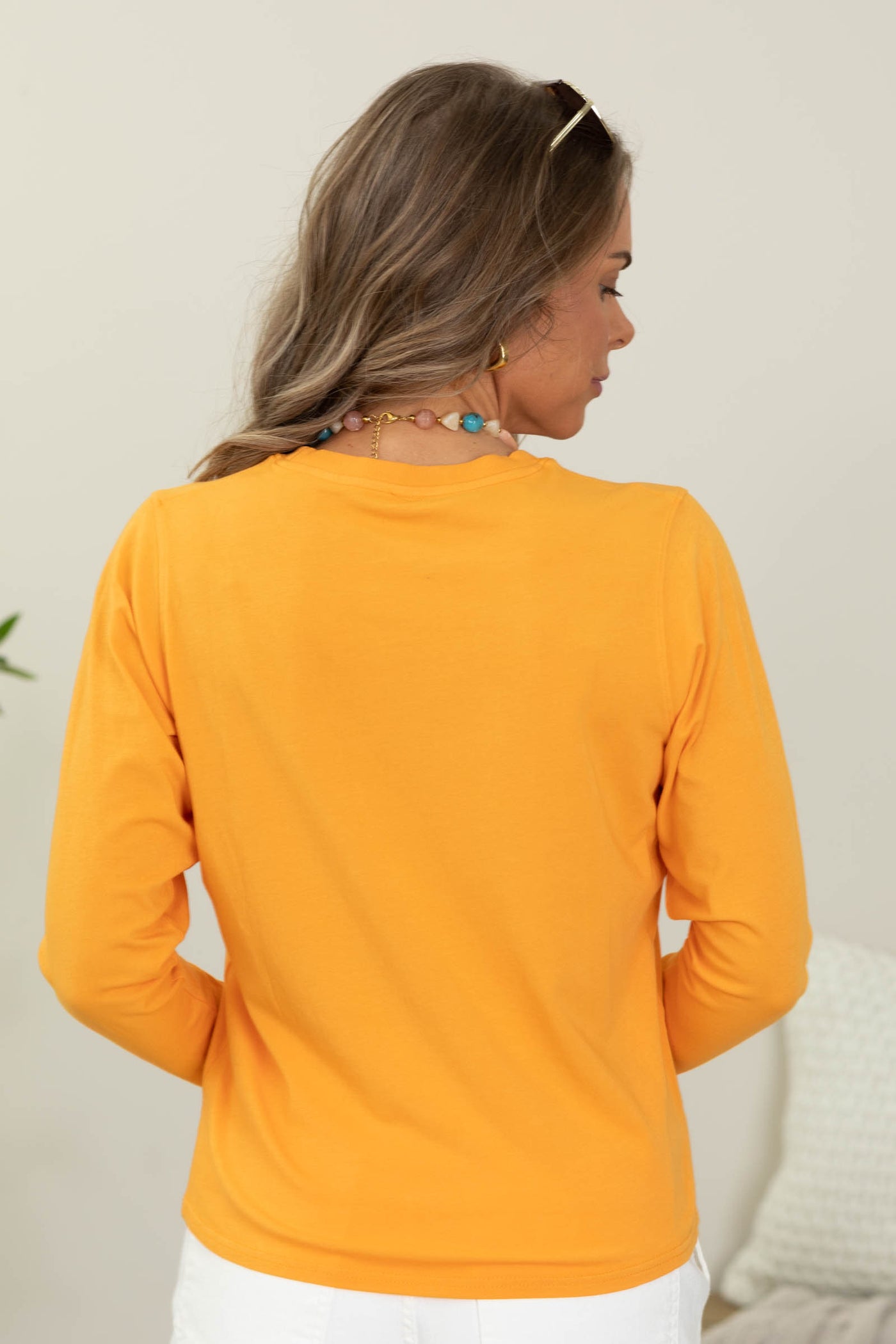 Crewneck Long Sleeve Top