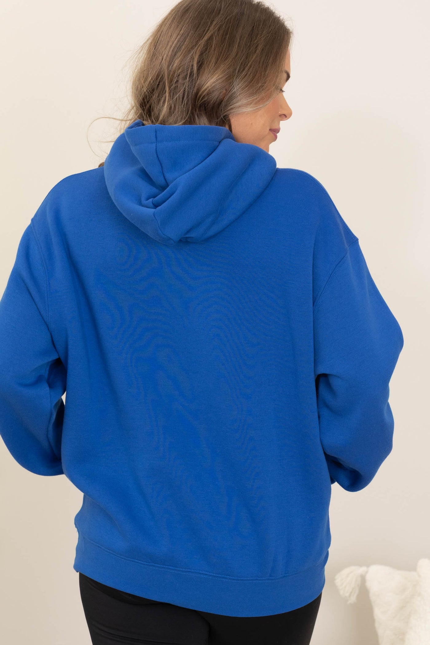 Cotton Blend Hoodies With Kangaroo Pocket