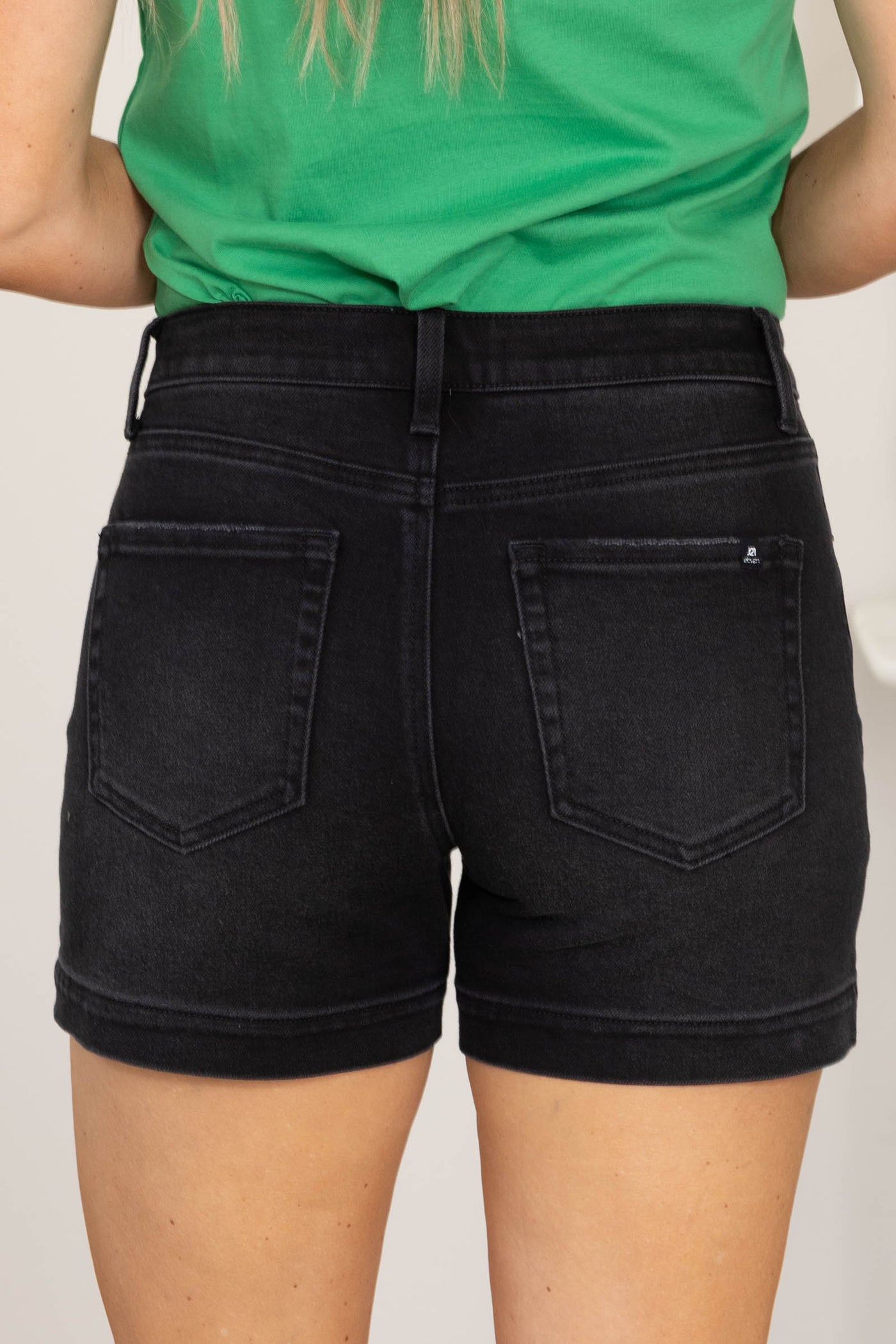 J21 High Rise Basic Denim Shorts