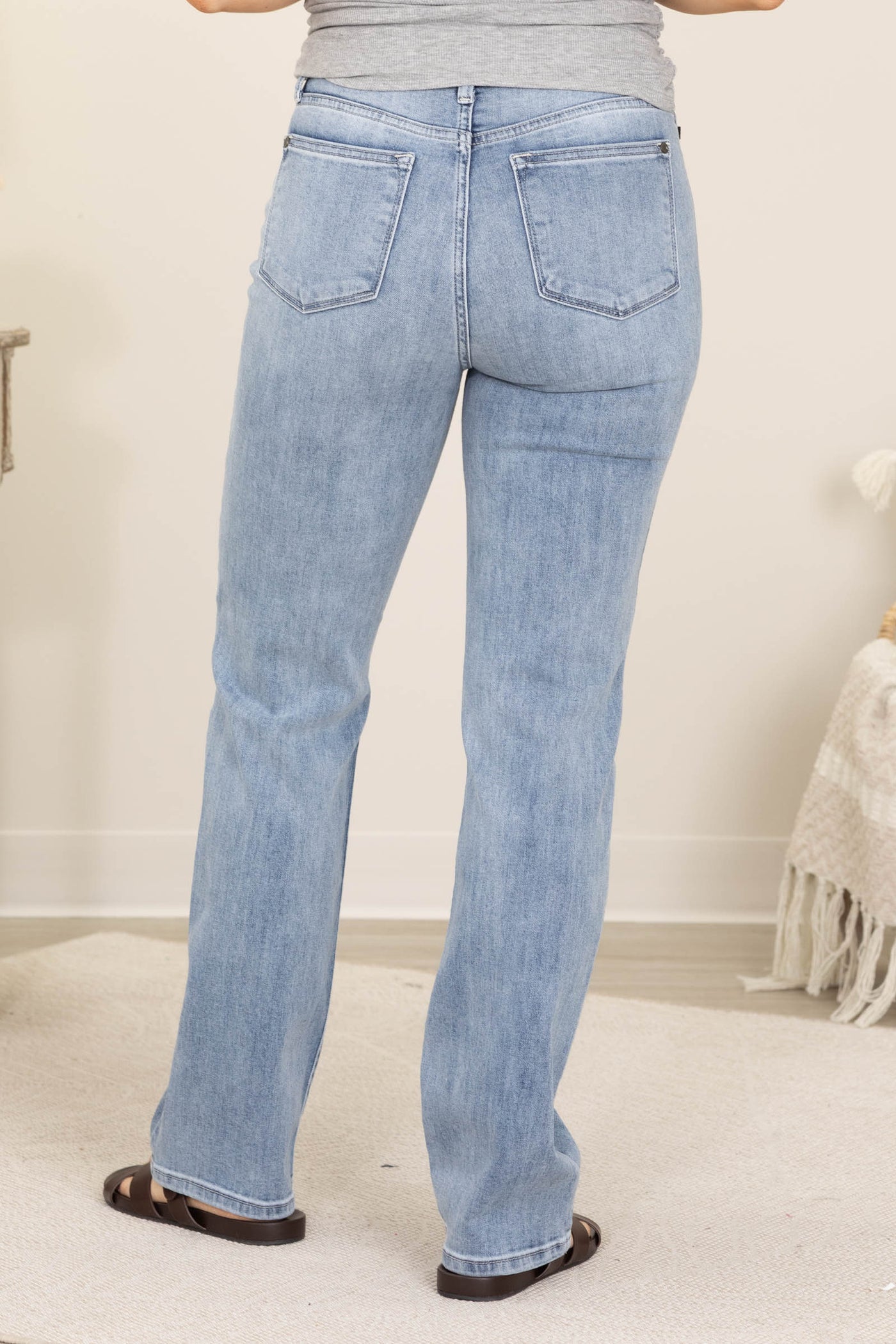 Judy Blue High Waisted 90's Straight Jeans