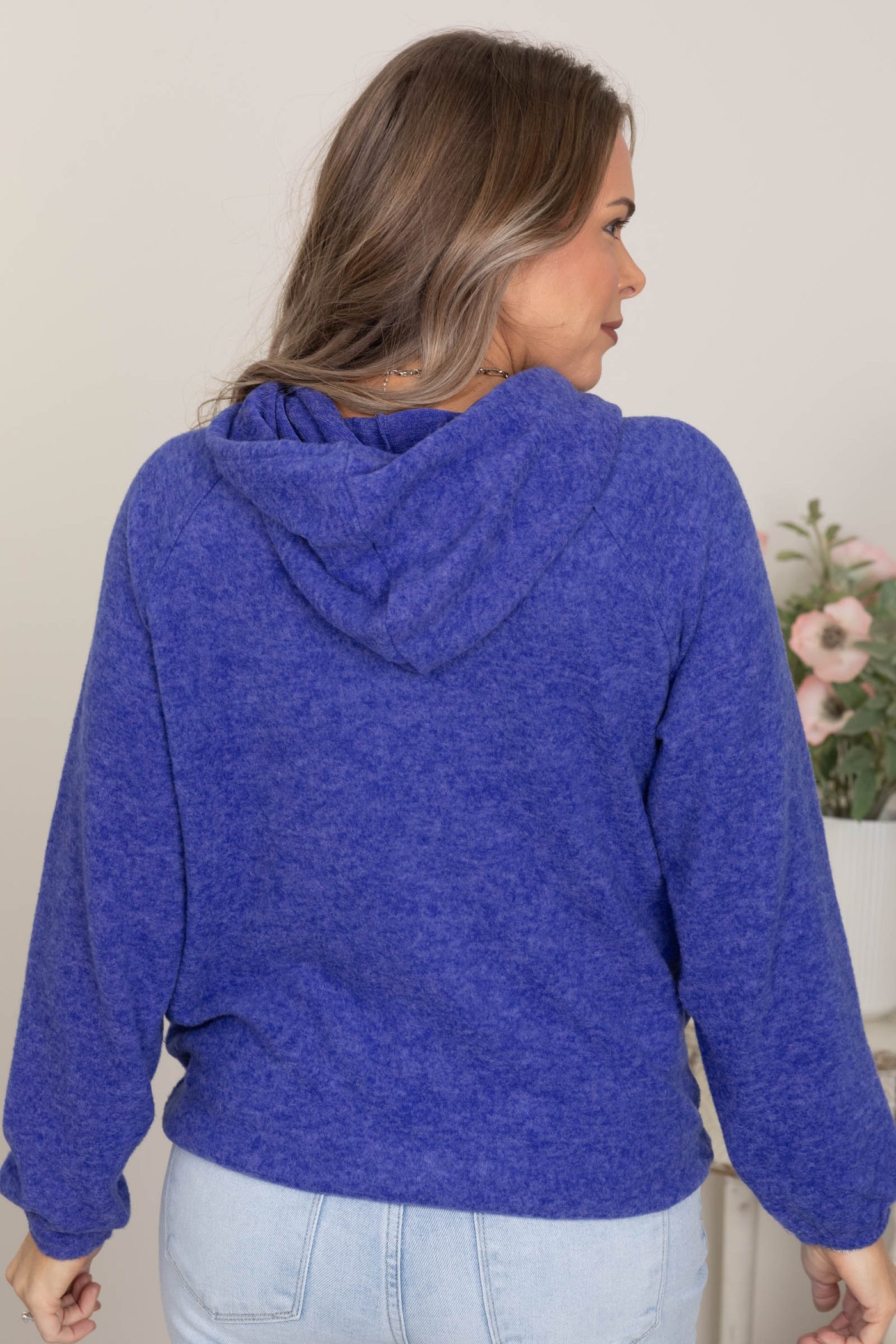 Hacci Cozy Top With Hood