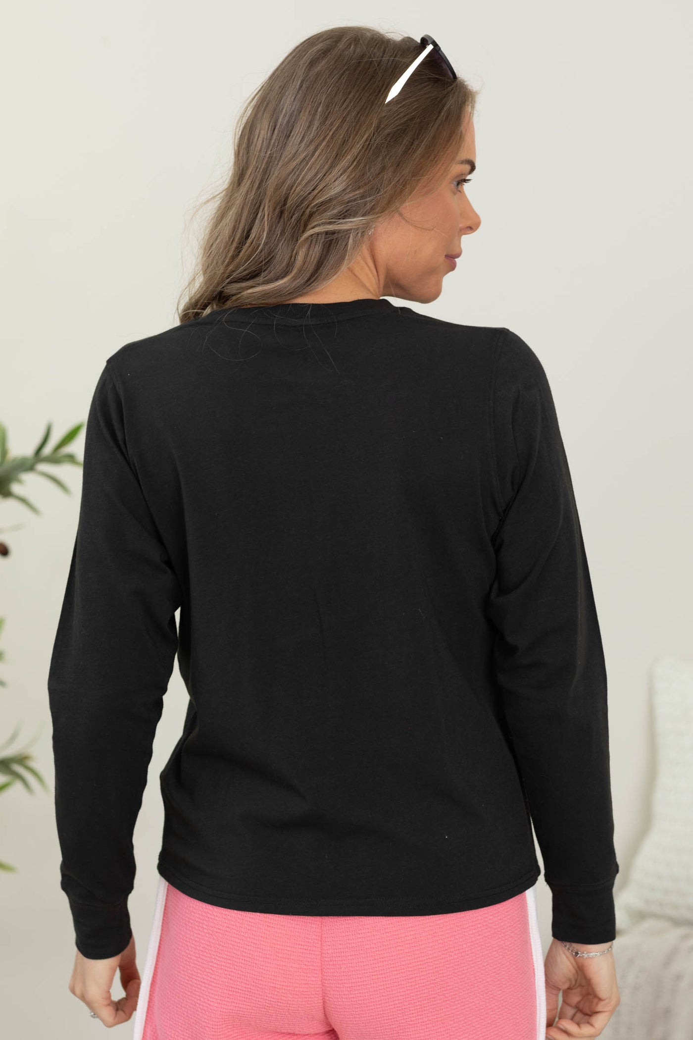 Crewneck Long Sleeve Top