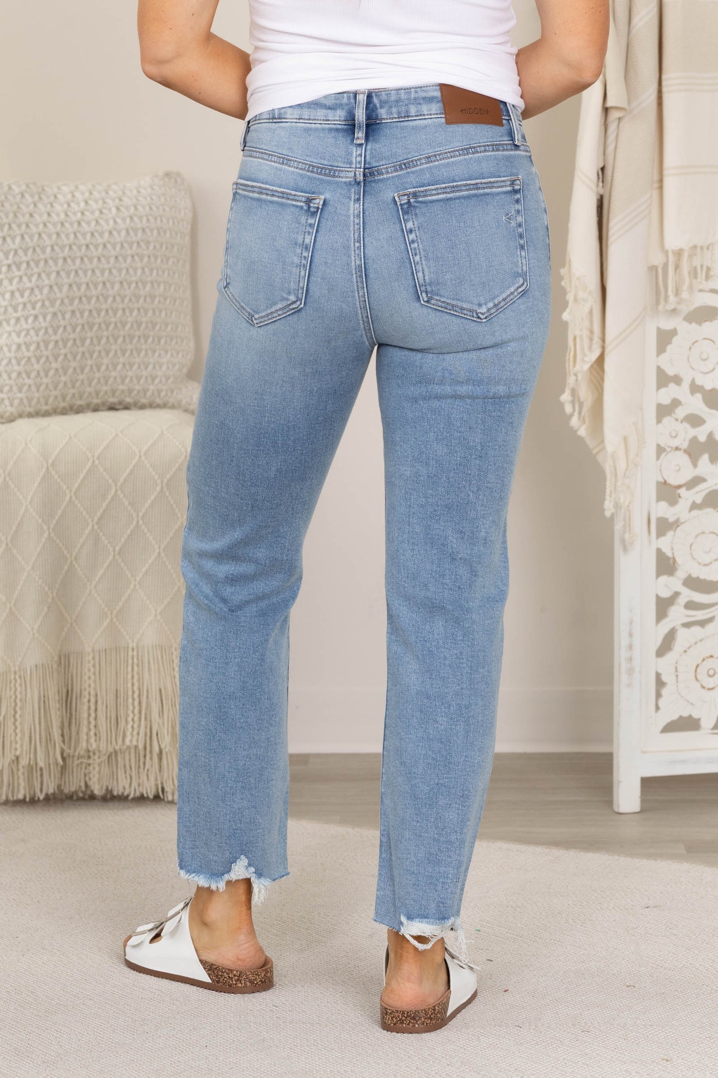 Hidden Medium Light Wash Stretch Skinny Jeans