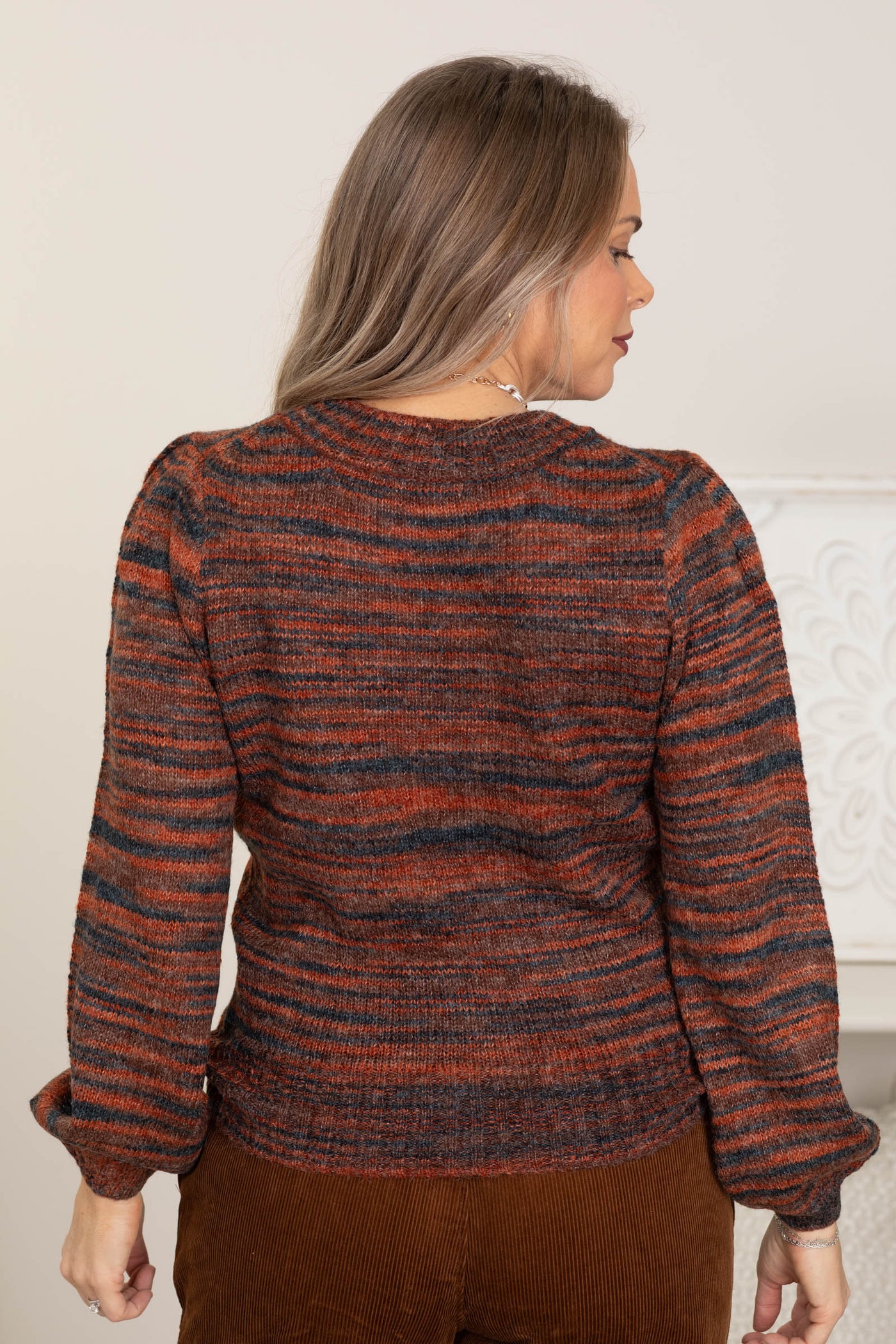 Multicolored Heather Sweaters