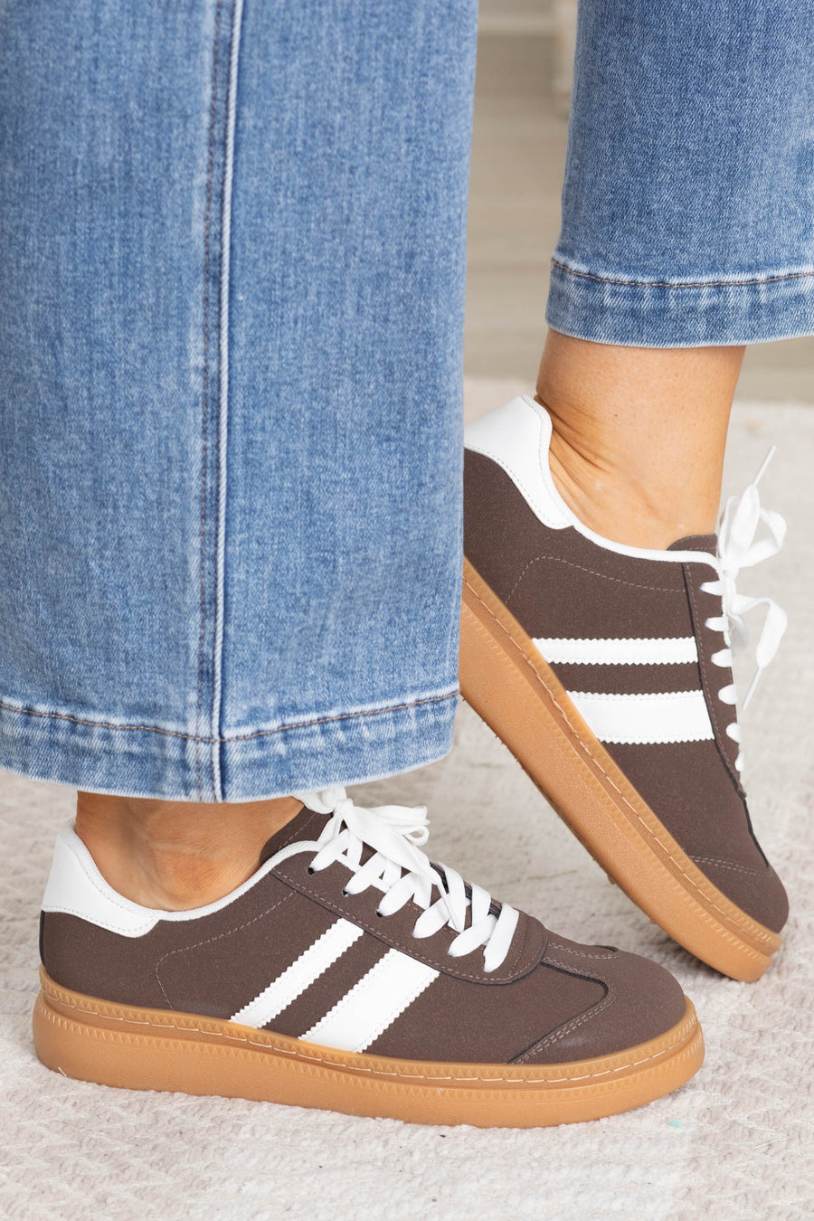 Lace Up Platform Sneakers