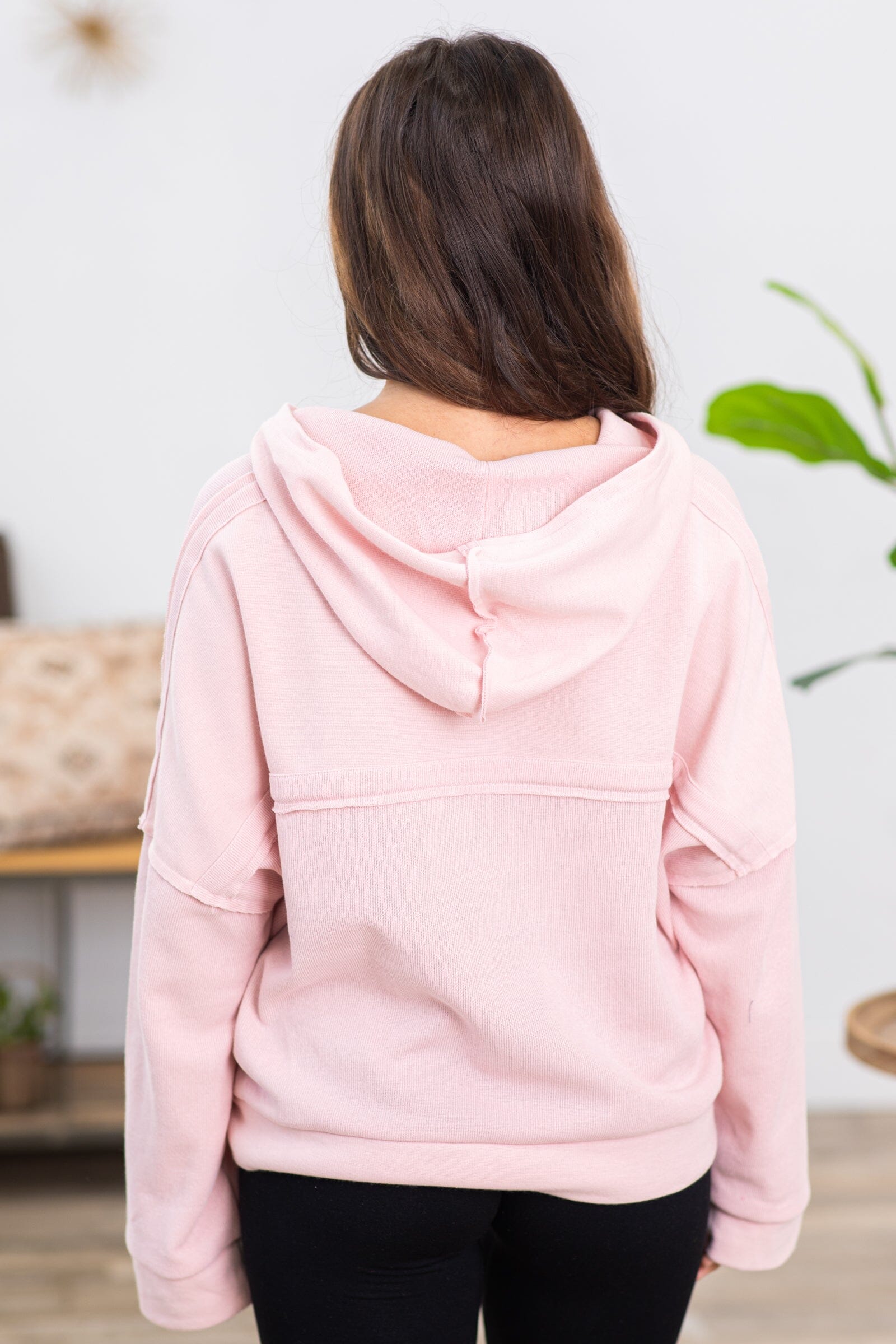 Blush Hooded Pullover - Filly Flair