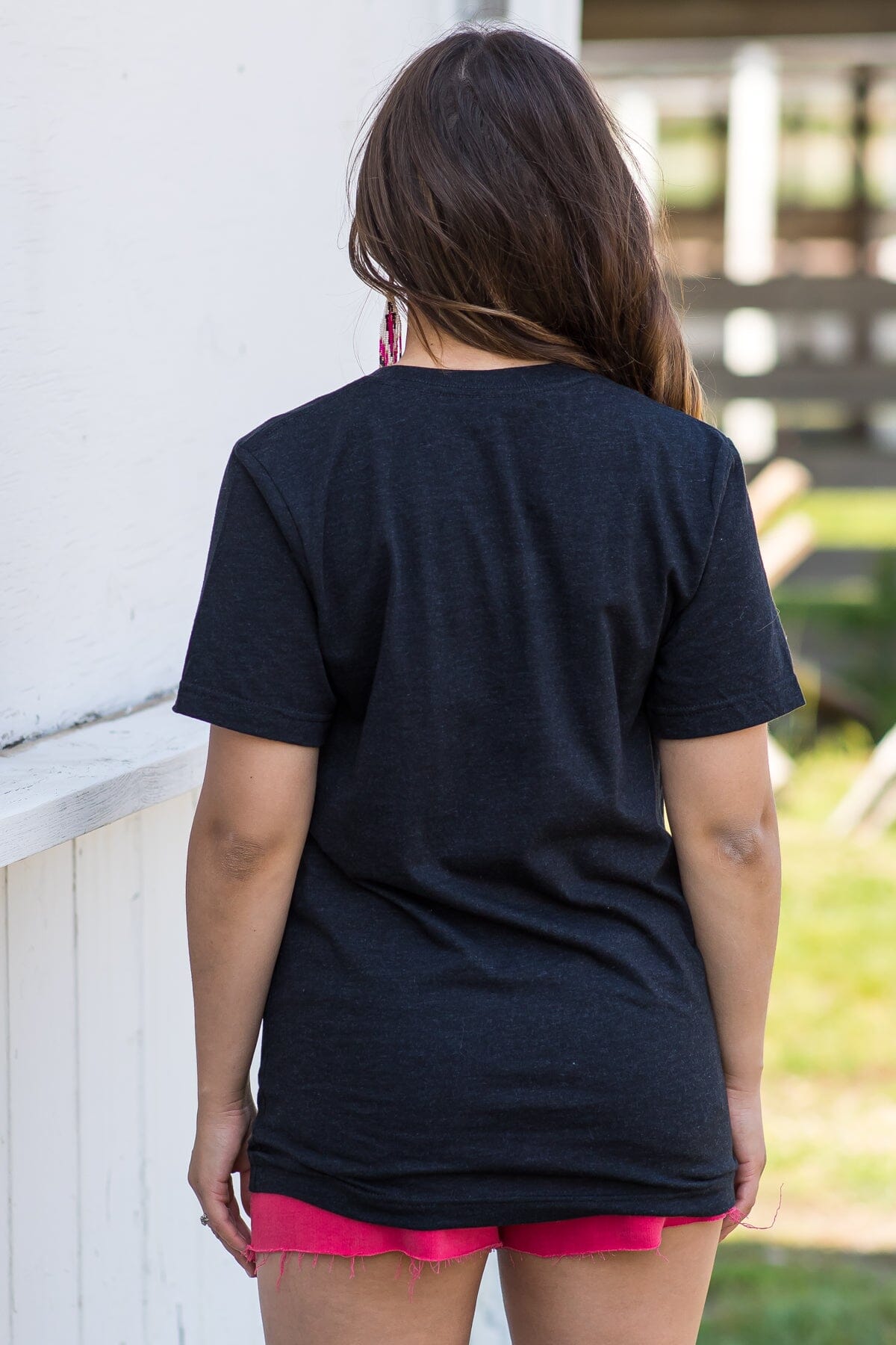 Black State Of Texas Graphic Tee - Filly Flair