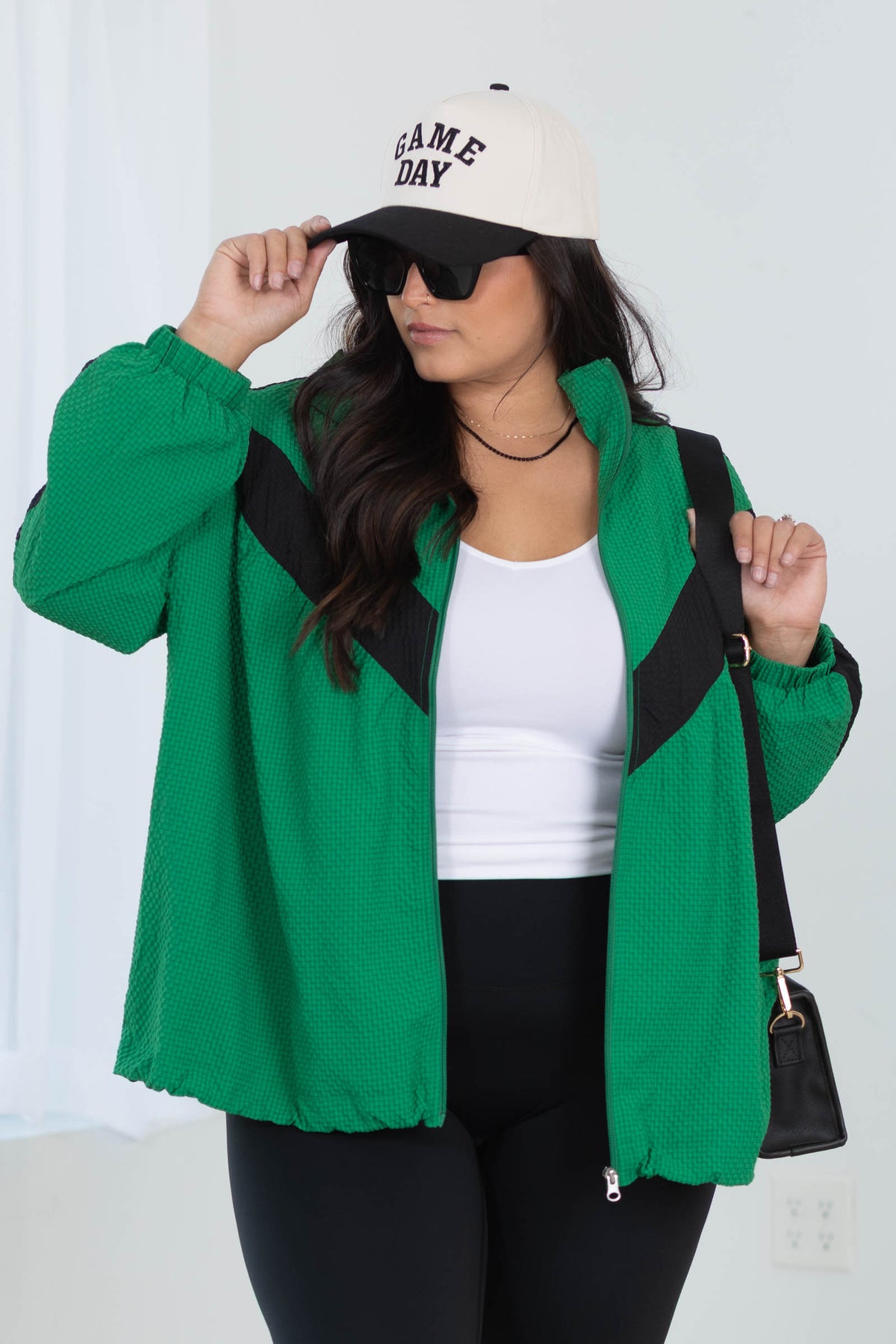 Home Team Track Jacket With Contrast Stripe by Filly Flair