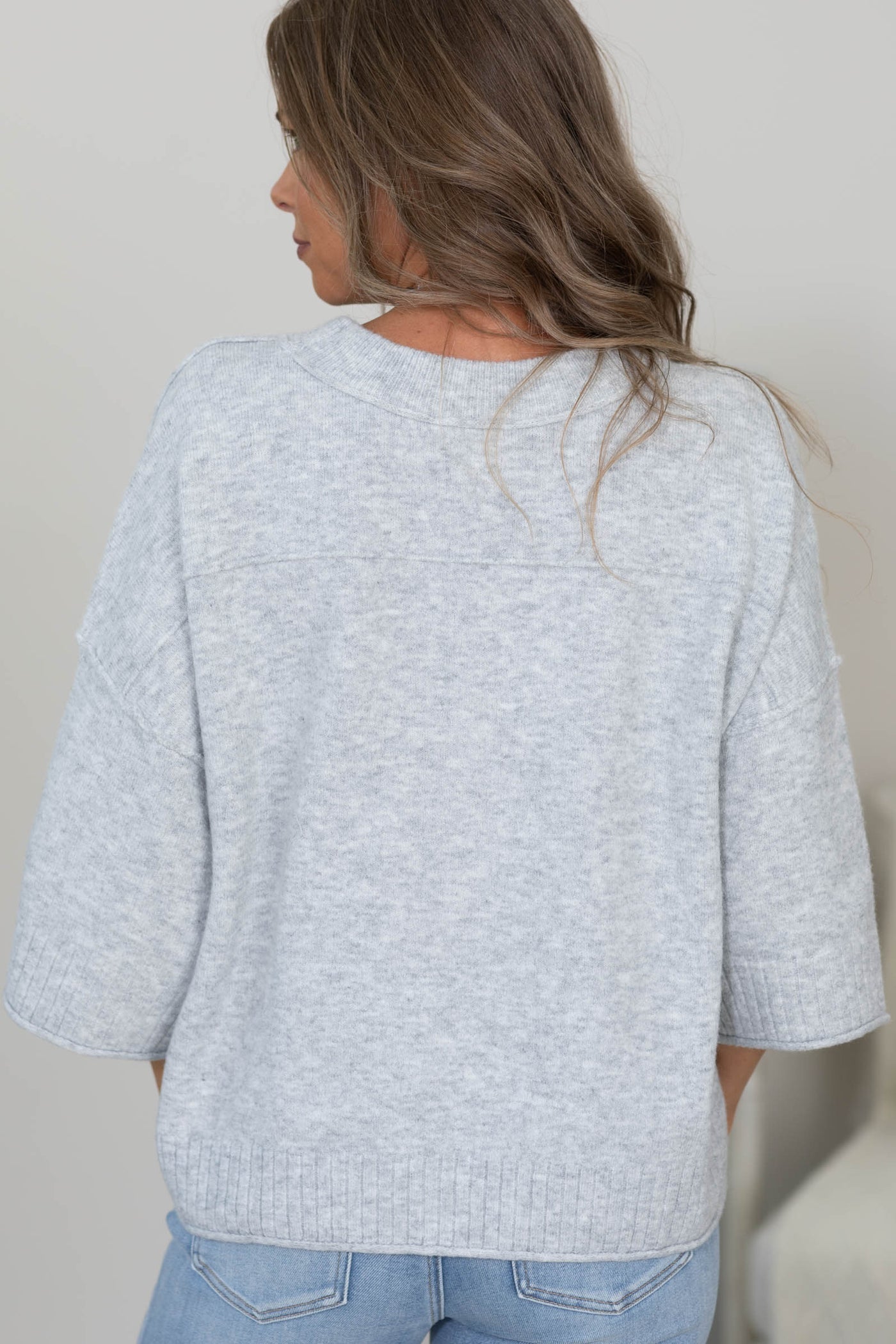 Cotierra Oversized Short Sleeve Sweater