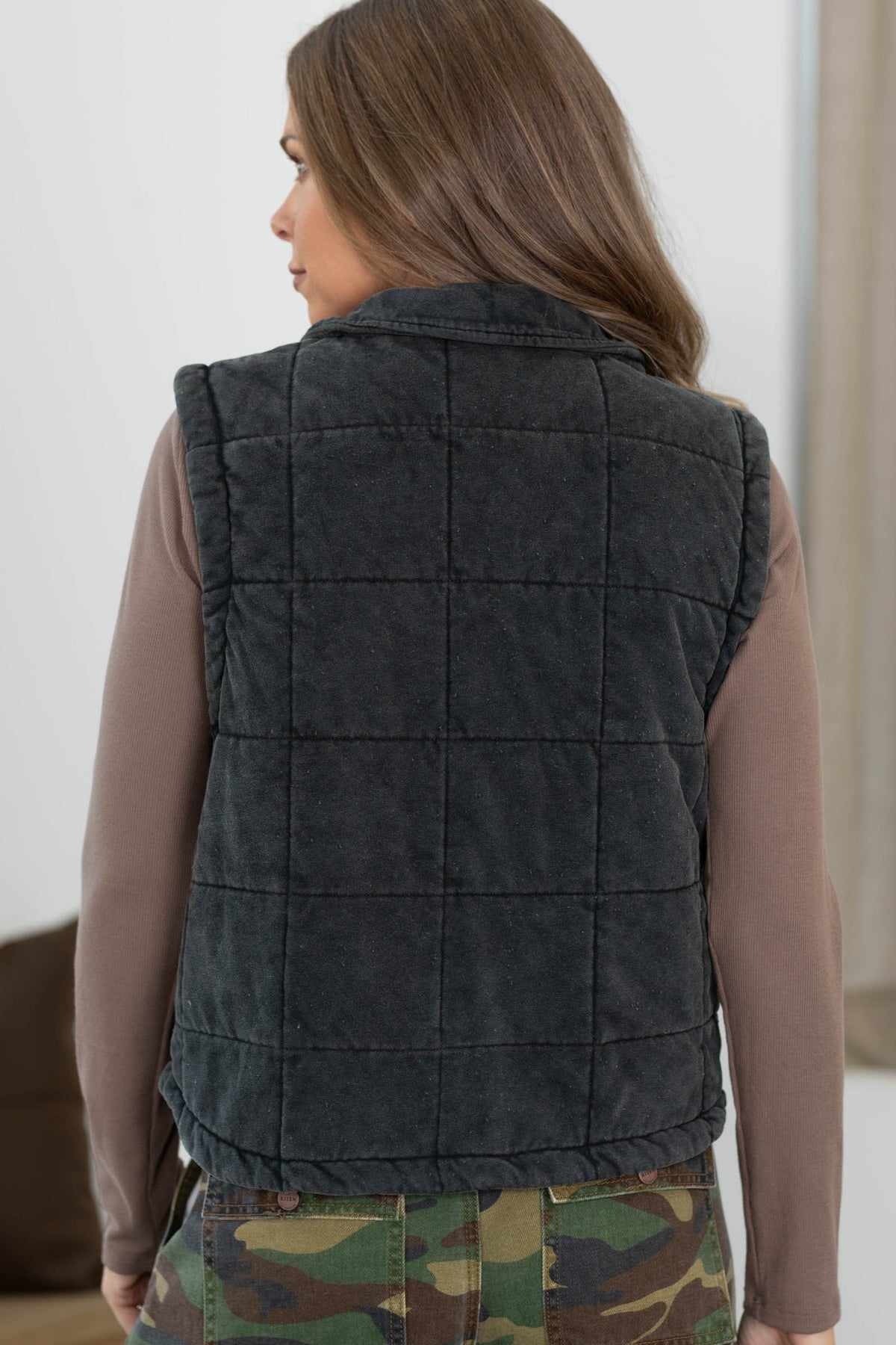 * DEAL* Super Soft Washed Quilted Vest