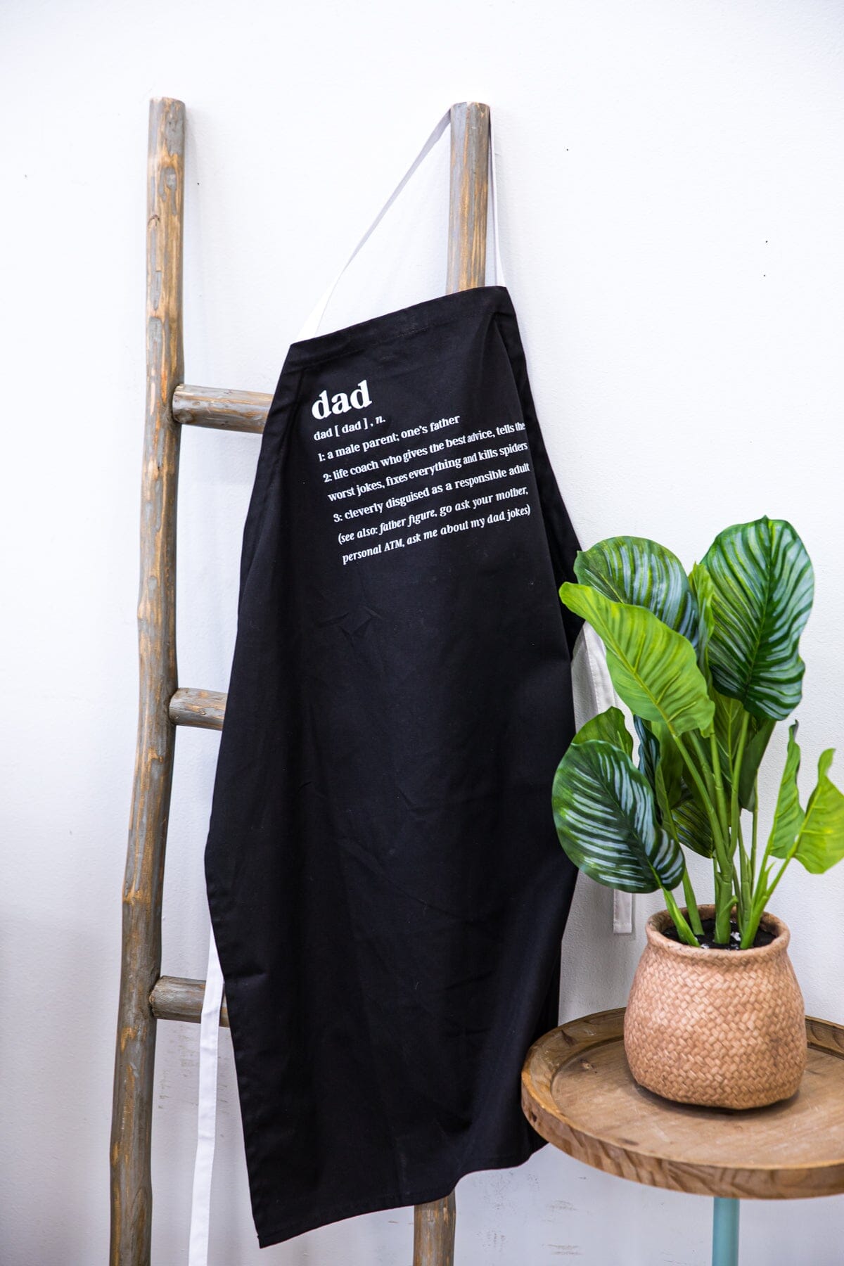 Black and White Dad Definition Apron - Filly Flair