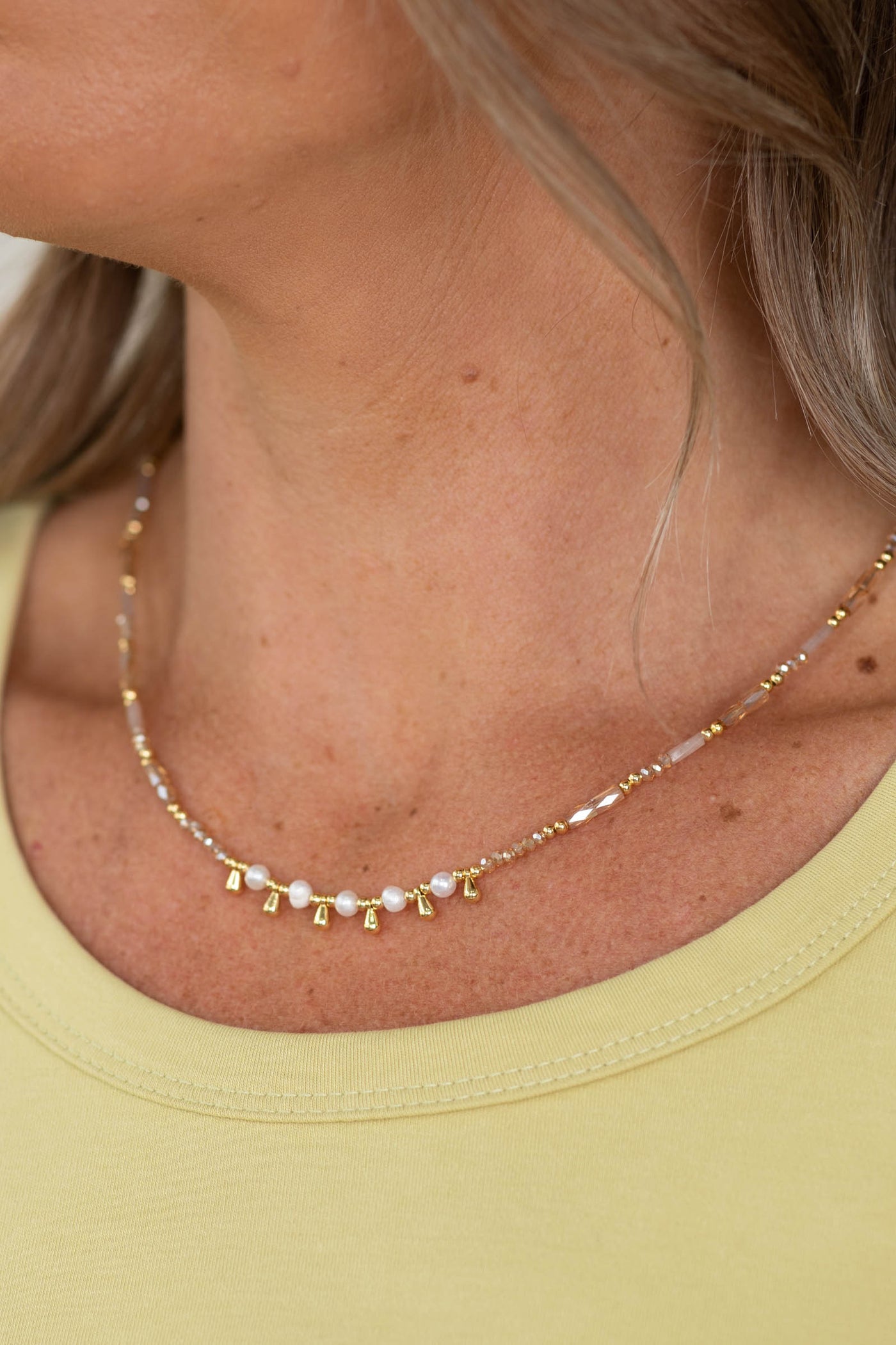 Princess Pearls Beads Necklace