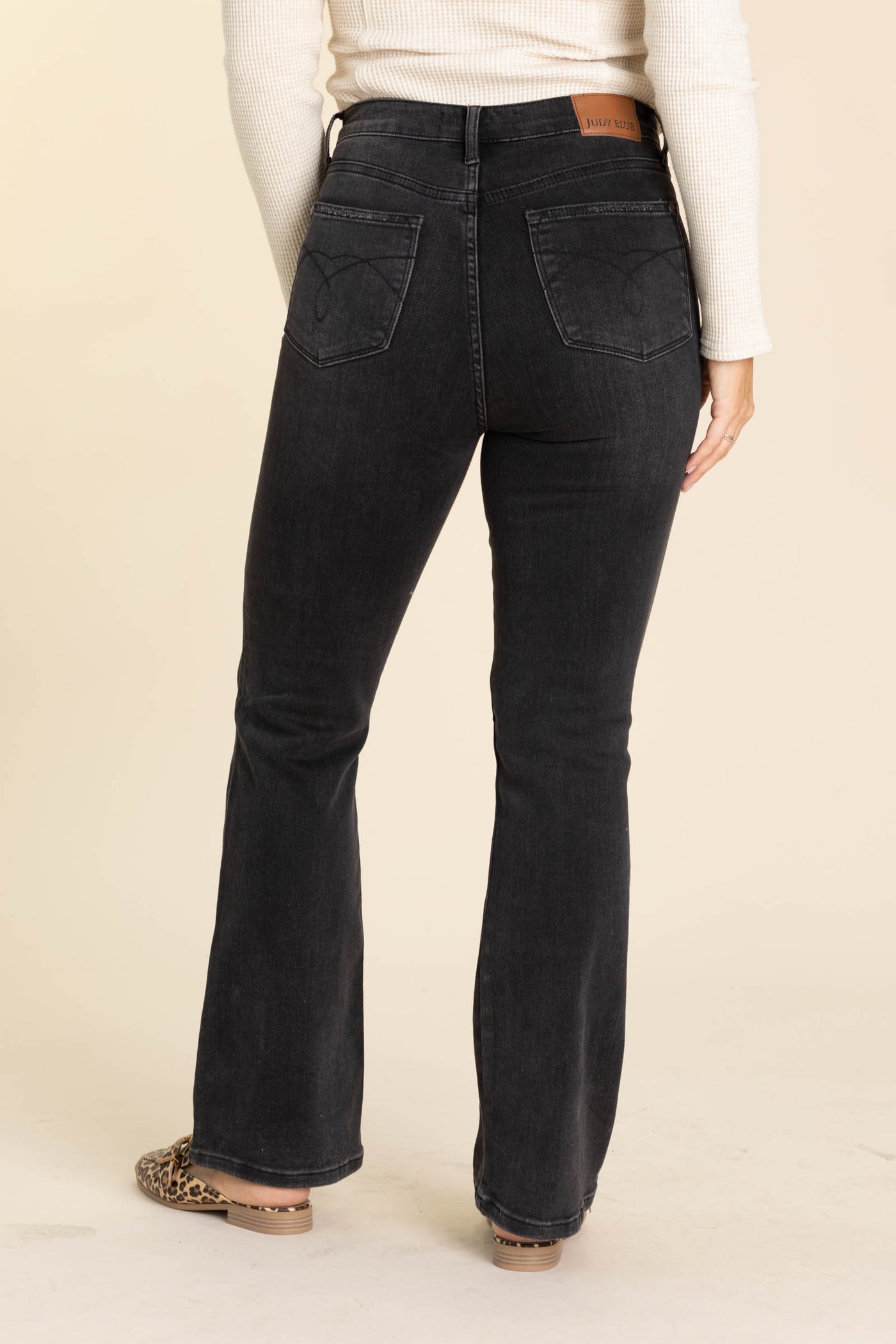 Judy Blue Black Inseam Program Bootcut Jeans