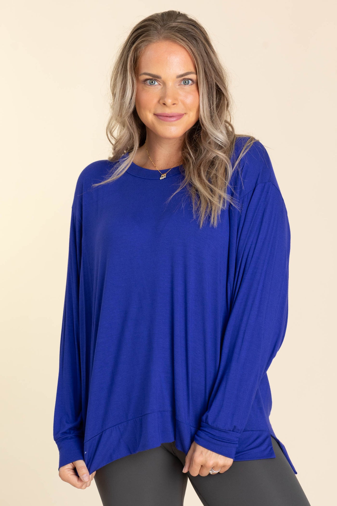 Super Soft Basic Dolman Sleeve Top