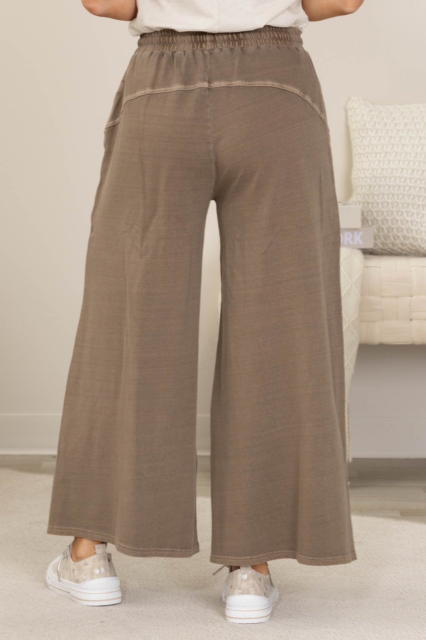 French Terry Pigment Dyed Pants