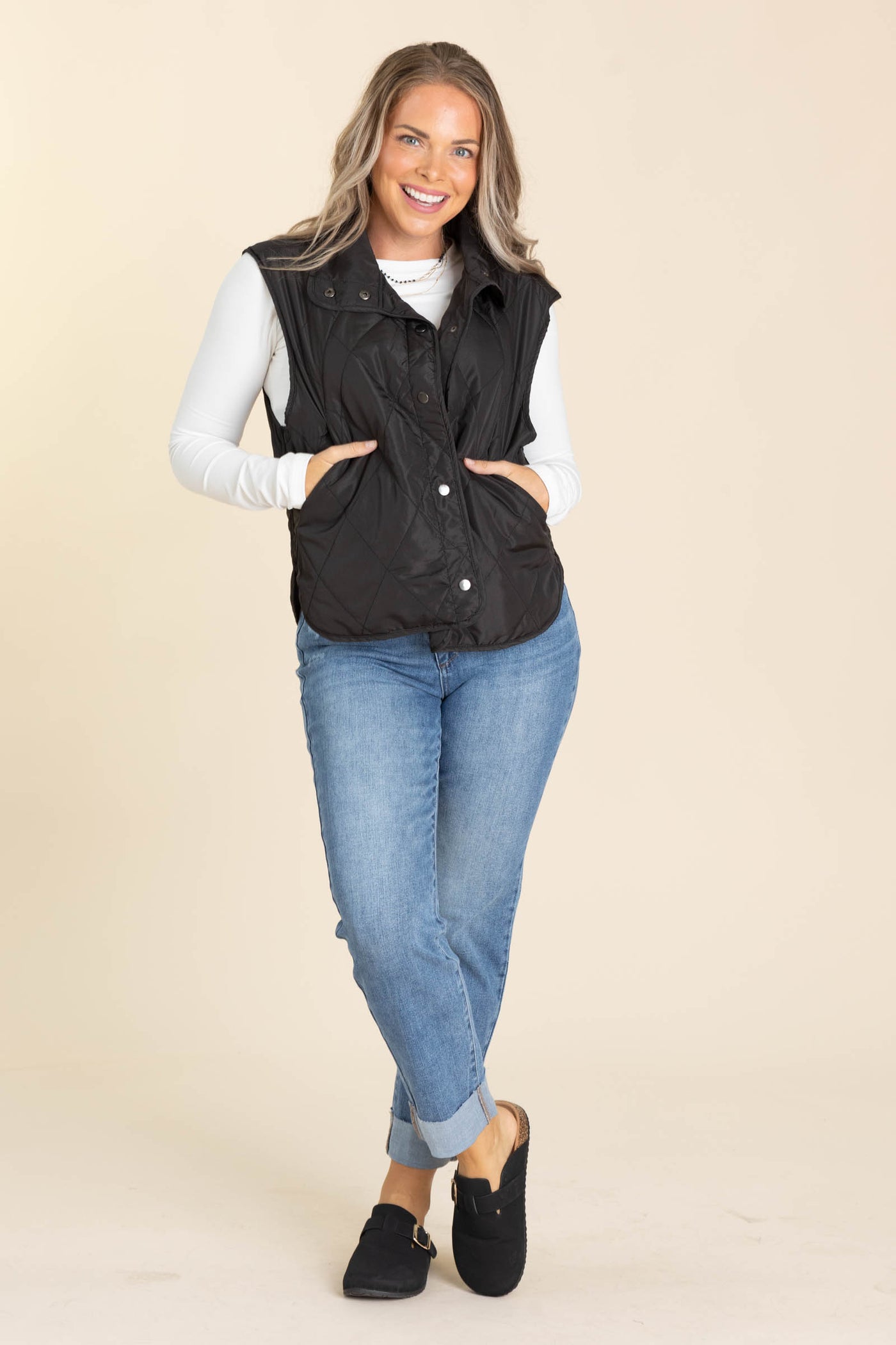 Judy Blue Criss-Cross Single Cuff Jean