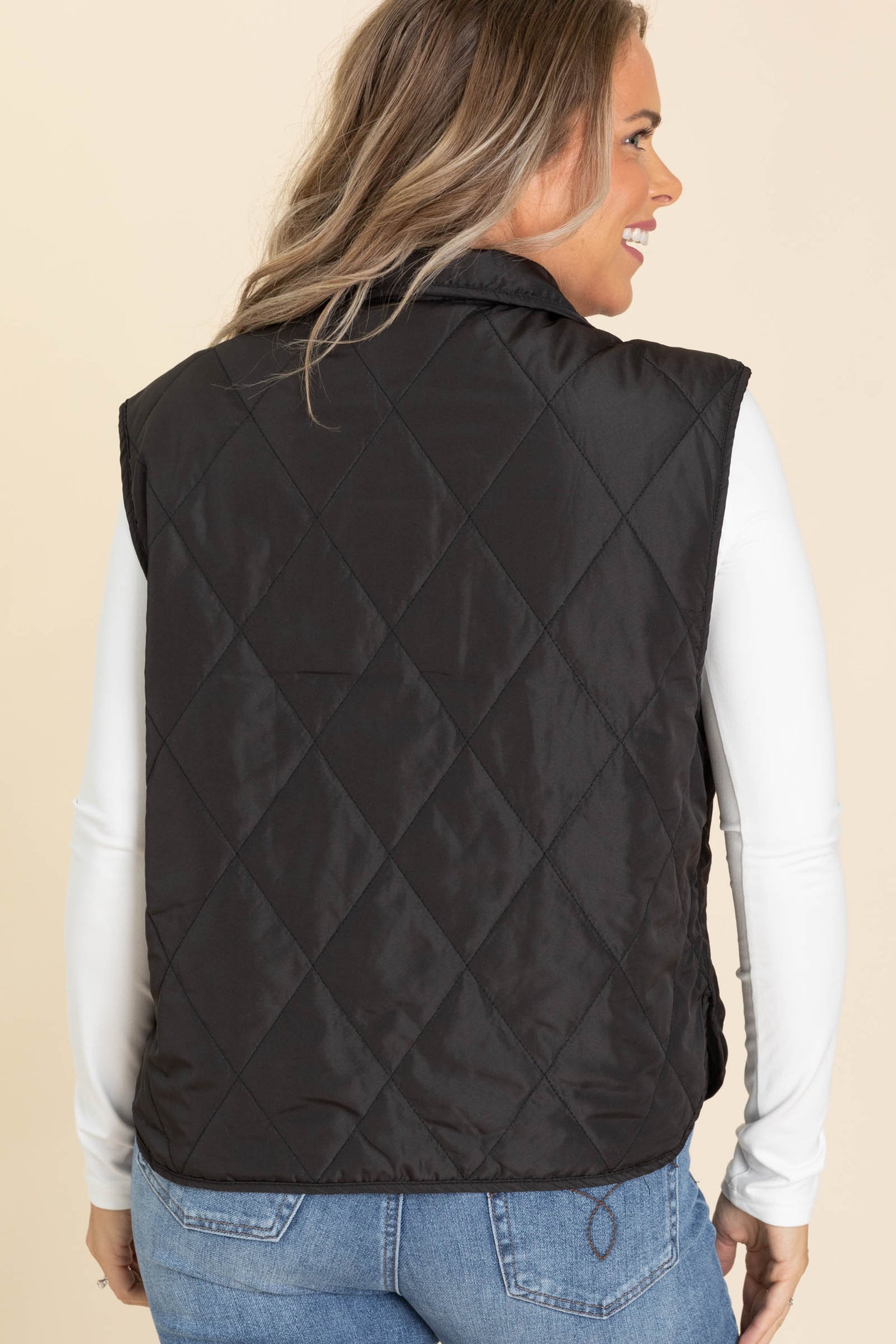 Quilted Puffer Vests With Full Lining