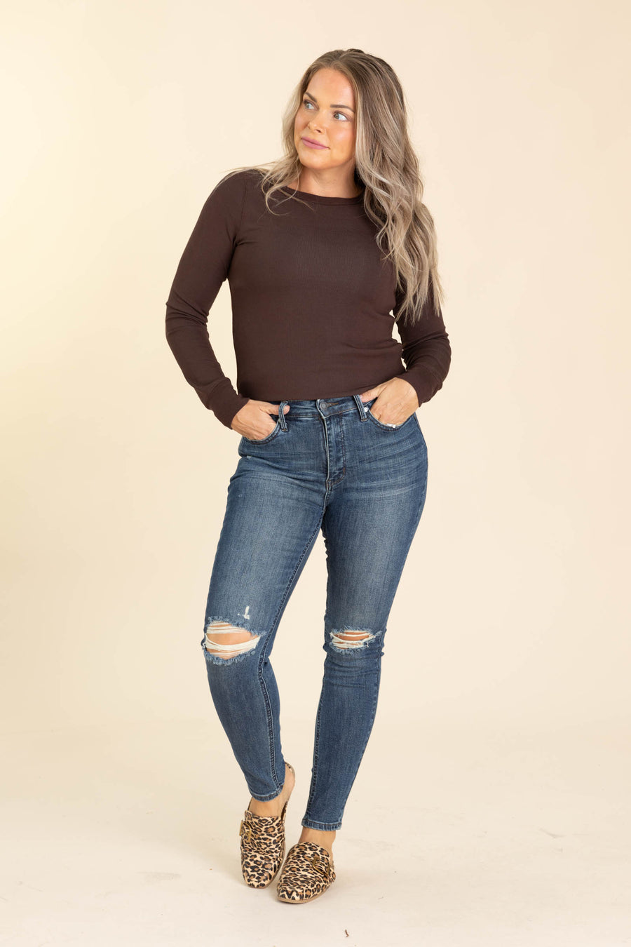 Judy Blue Mid Rise Tummy Control Jeans