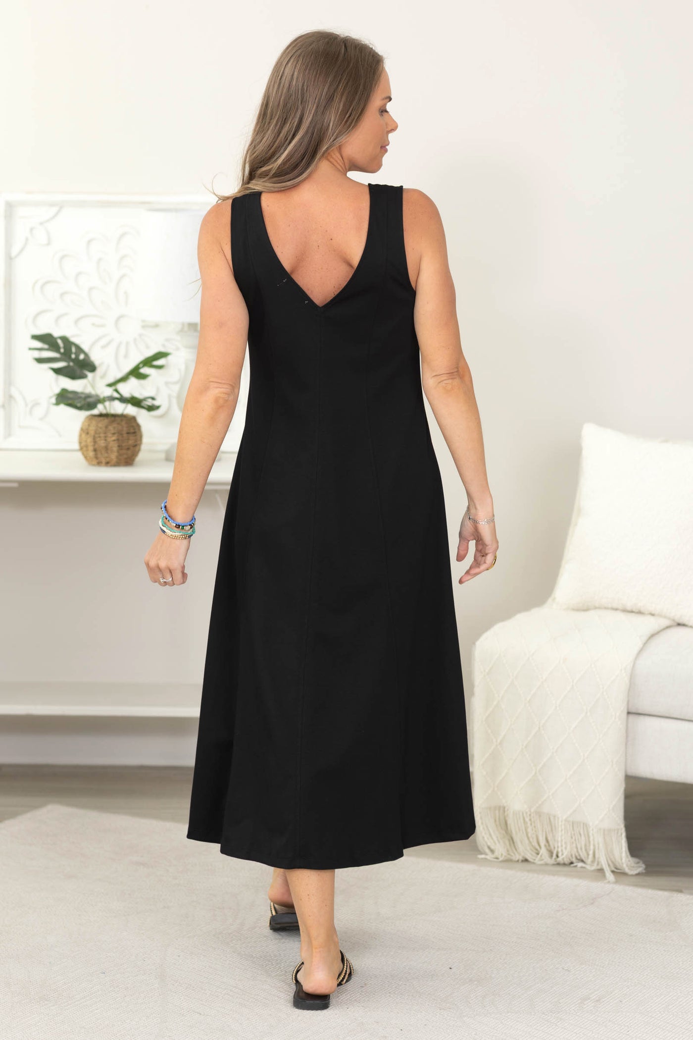 Double V-Neck Casual Gore Dress · Filly Flair Double V-Neck Casual Gore Dress · Filly Flair
