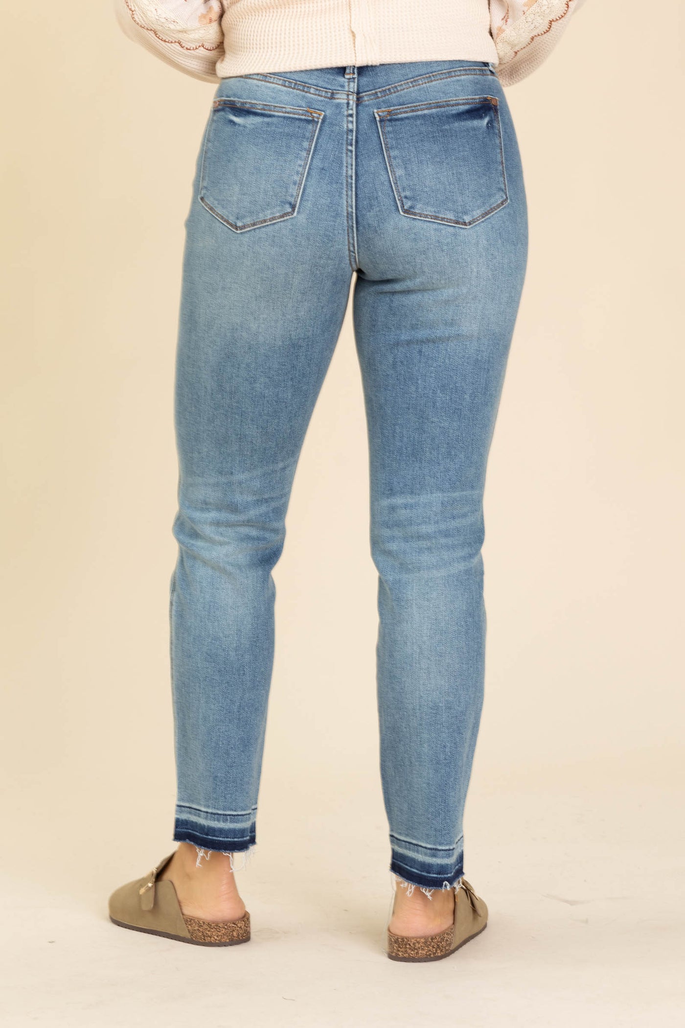 Rigid Magic Release Hem Jeans