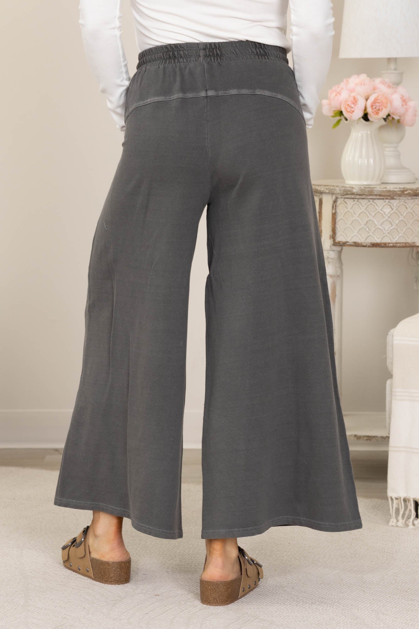 French Terry Pigment Dyed Pants