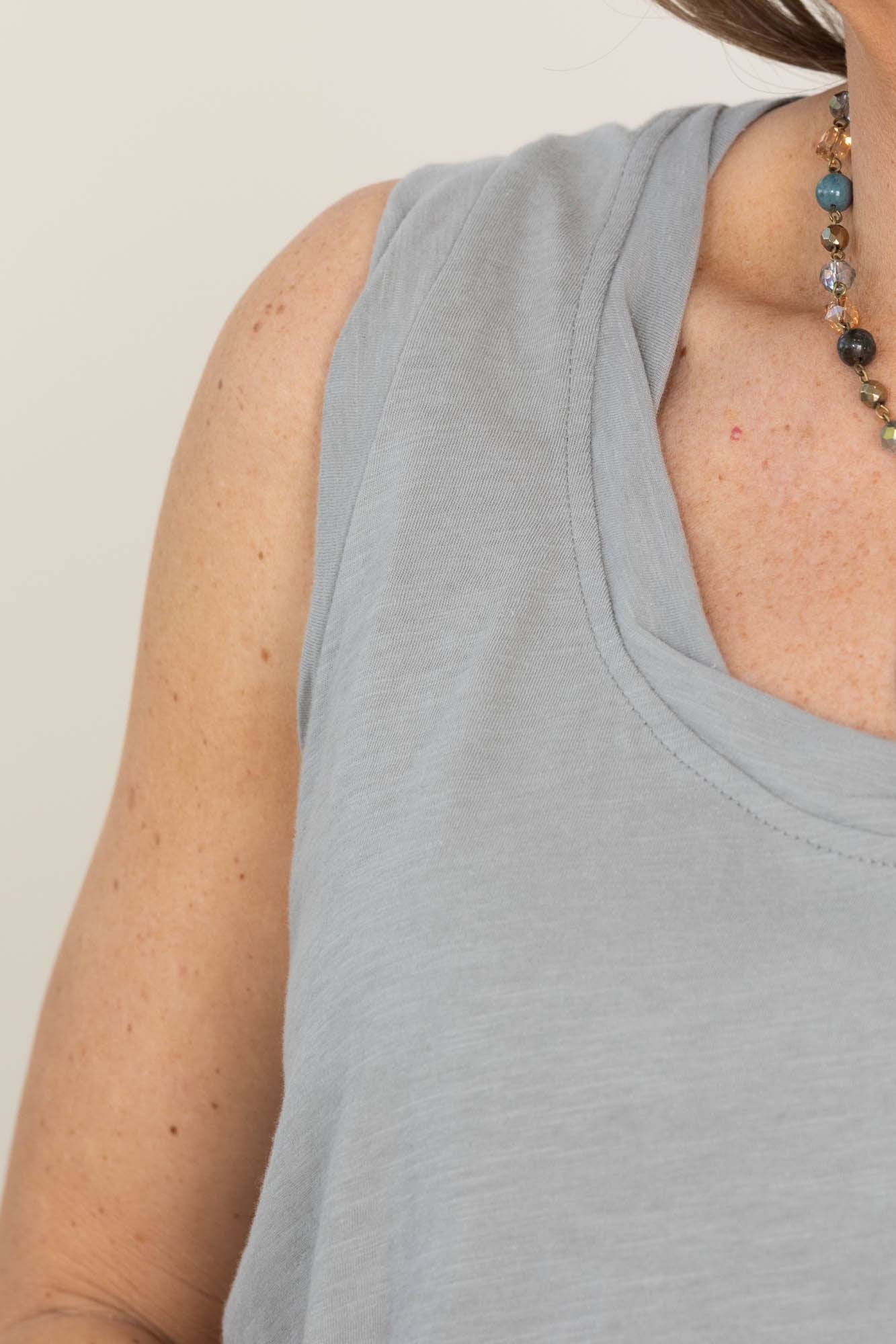 Stone Sage Cotton Tank & Pants Set