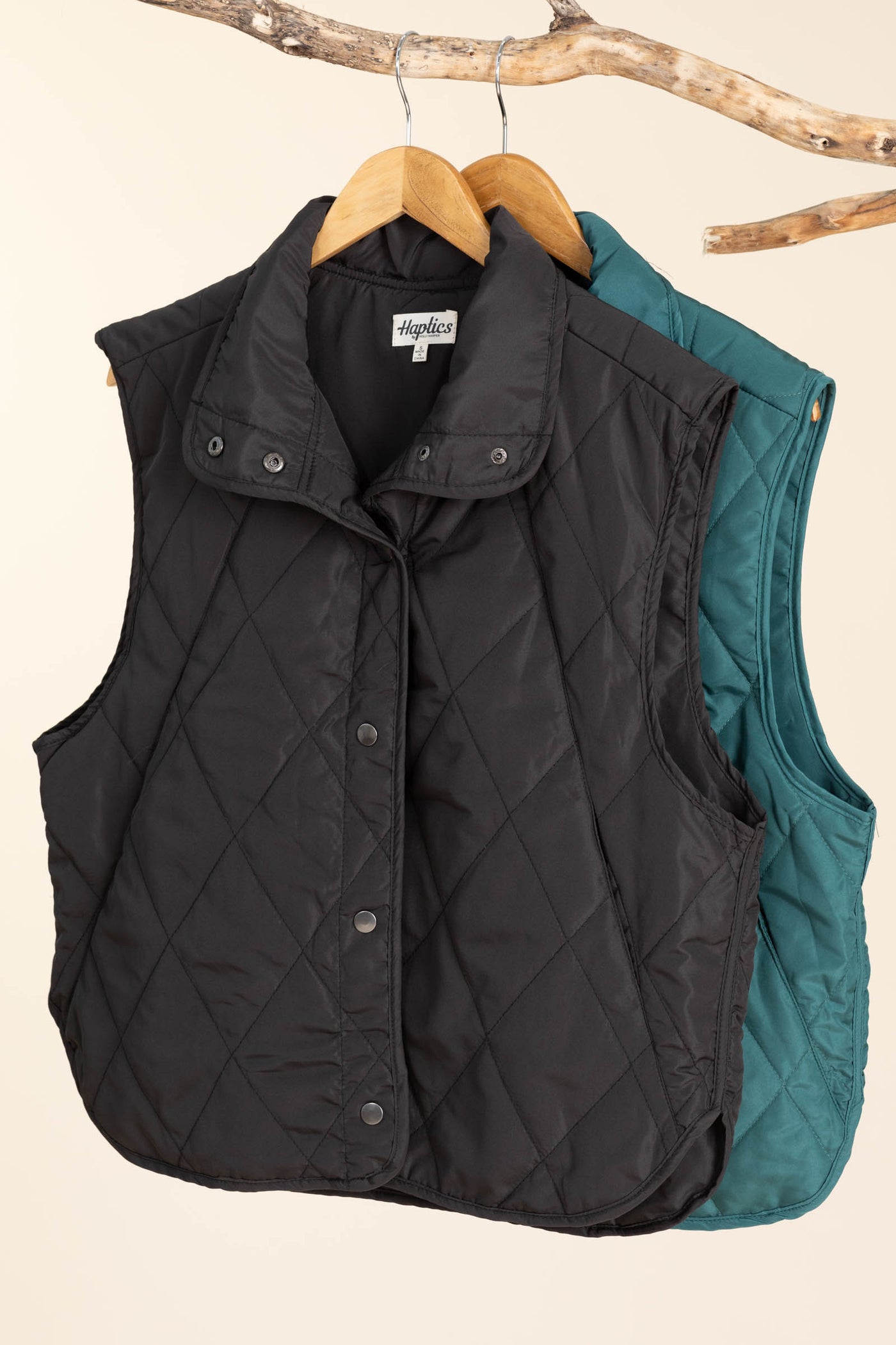 Quilted Puffer Vests With Full Lining