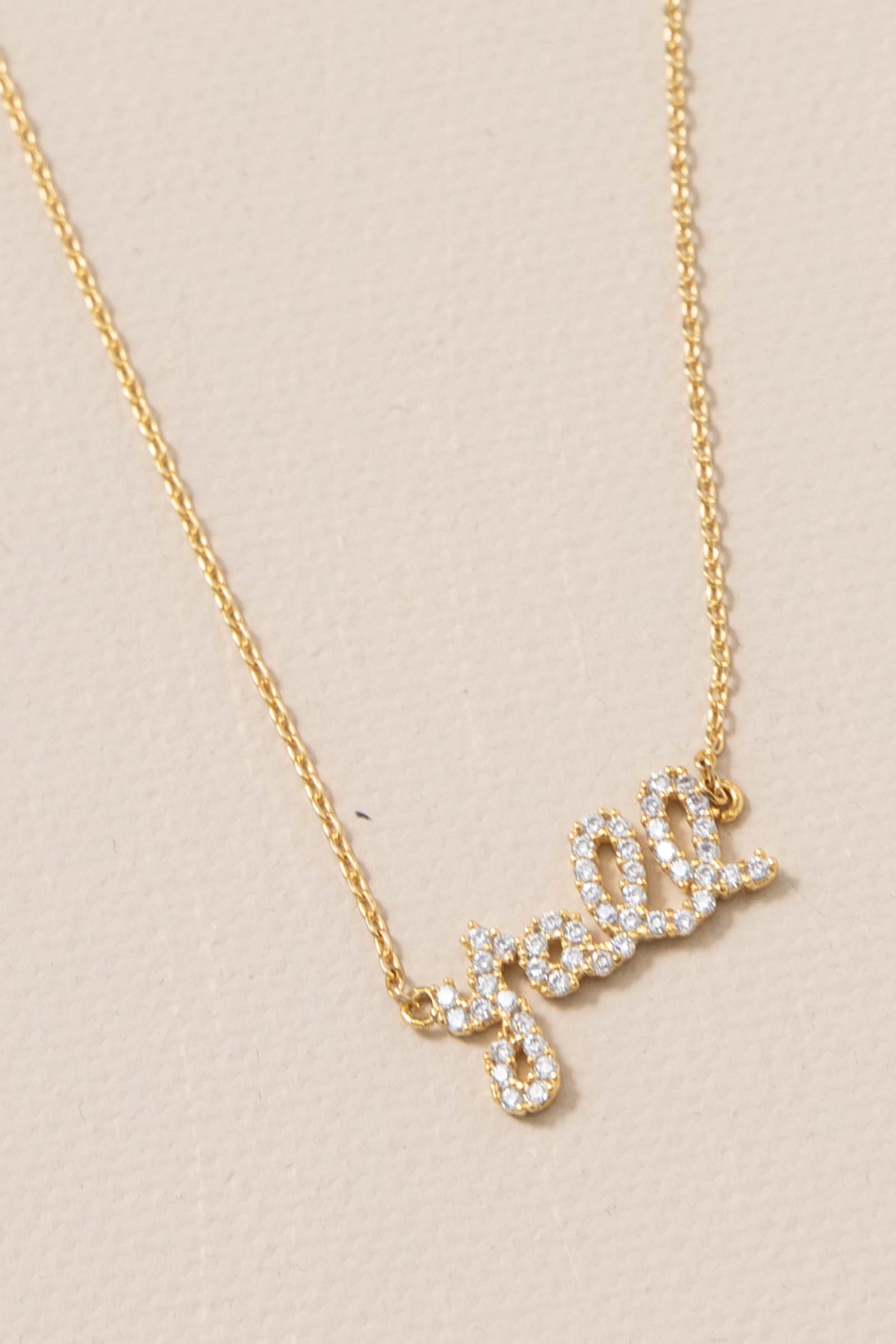 Western Y'all Pave Necklace