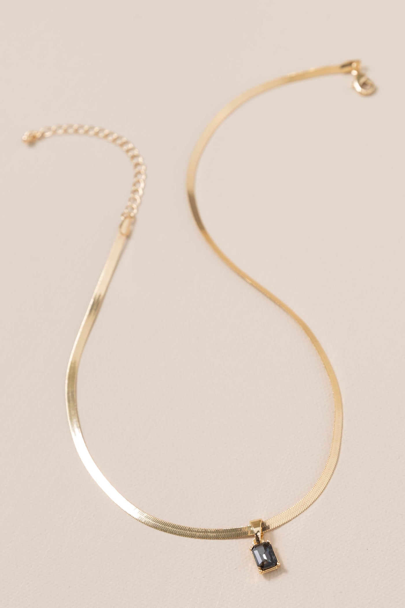 Lottie's Colorful Herringbone Necklace