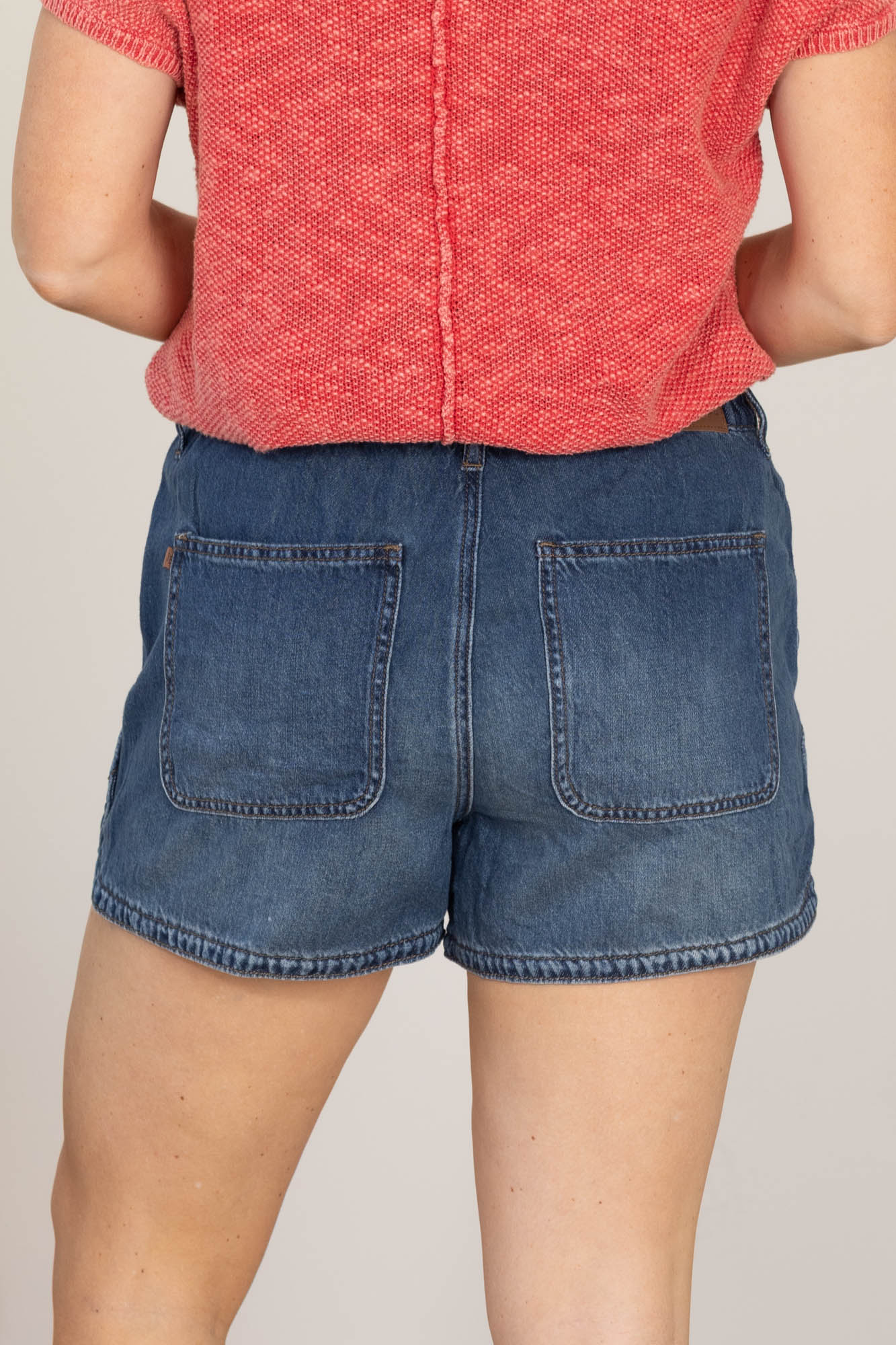 Judy Blue Dark High Waist Featherweight Shorts