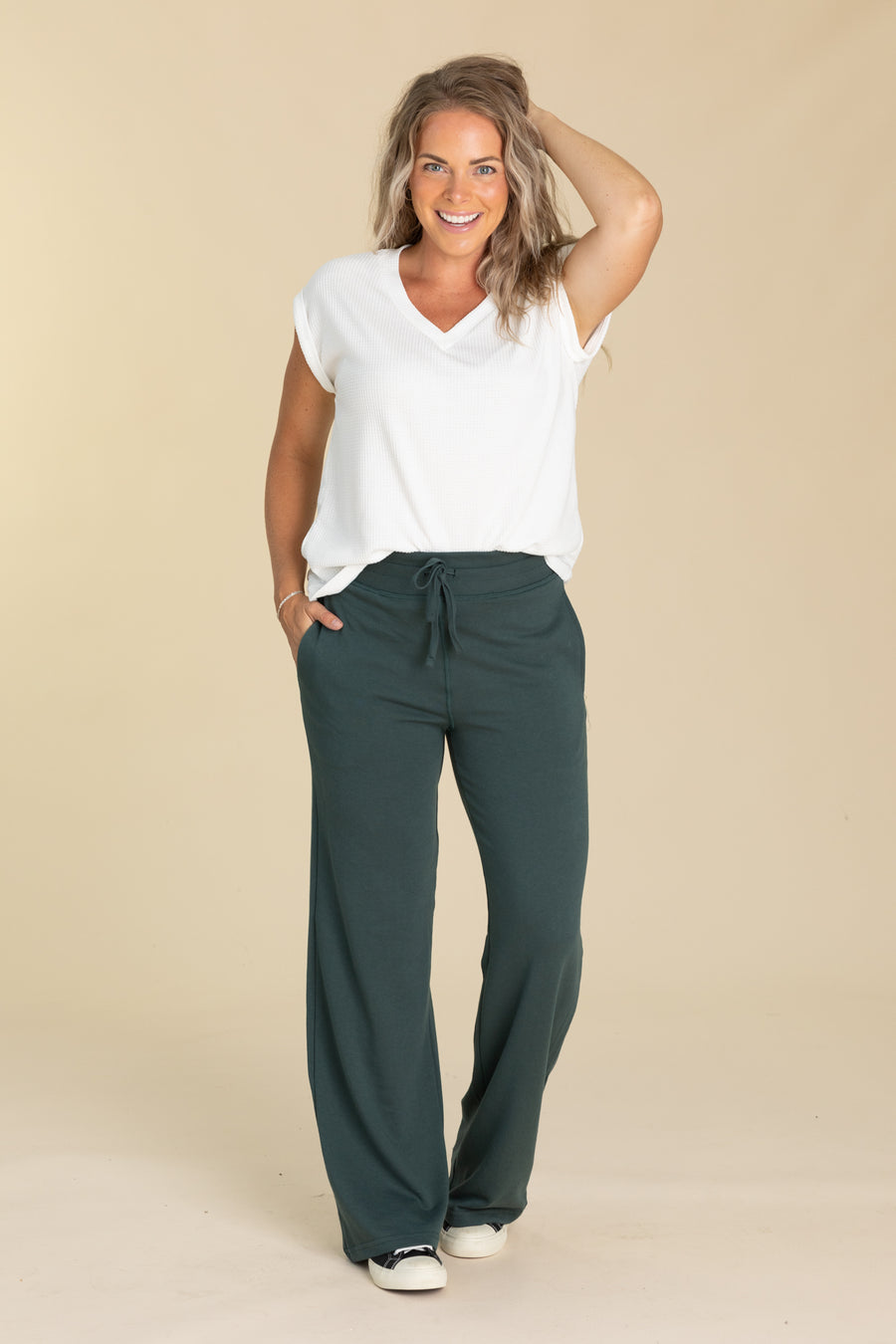 French Terry Drawstring Sweatpants