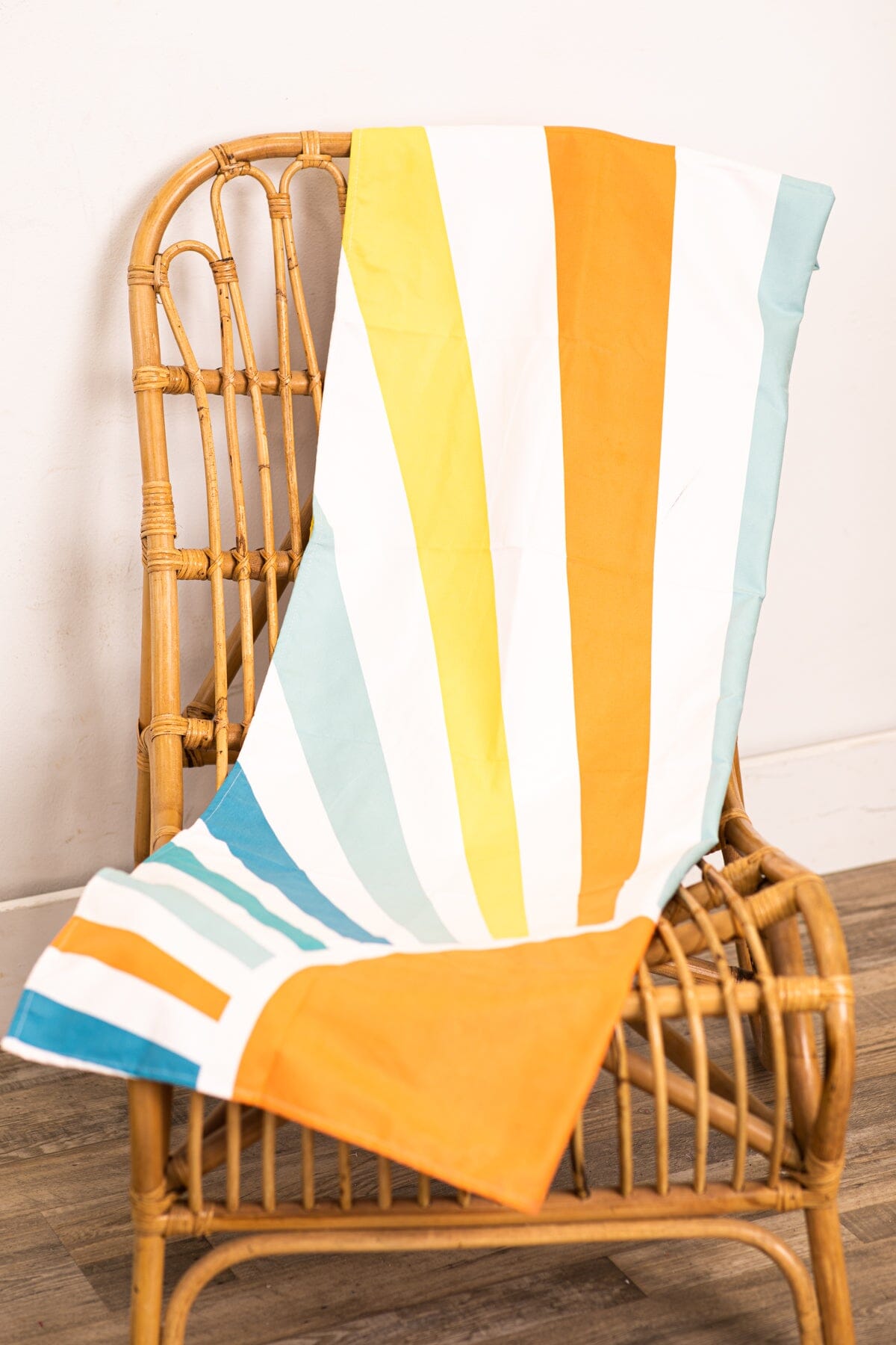 Orange Sunburst Quick Dry Beach Towel - Filly Flair