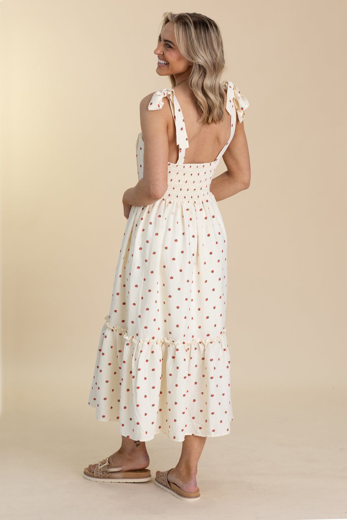 Strawberry Cream Midi