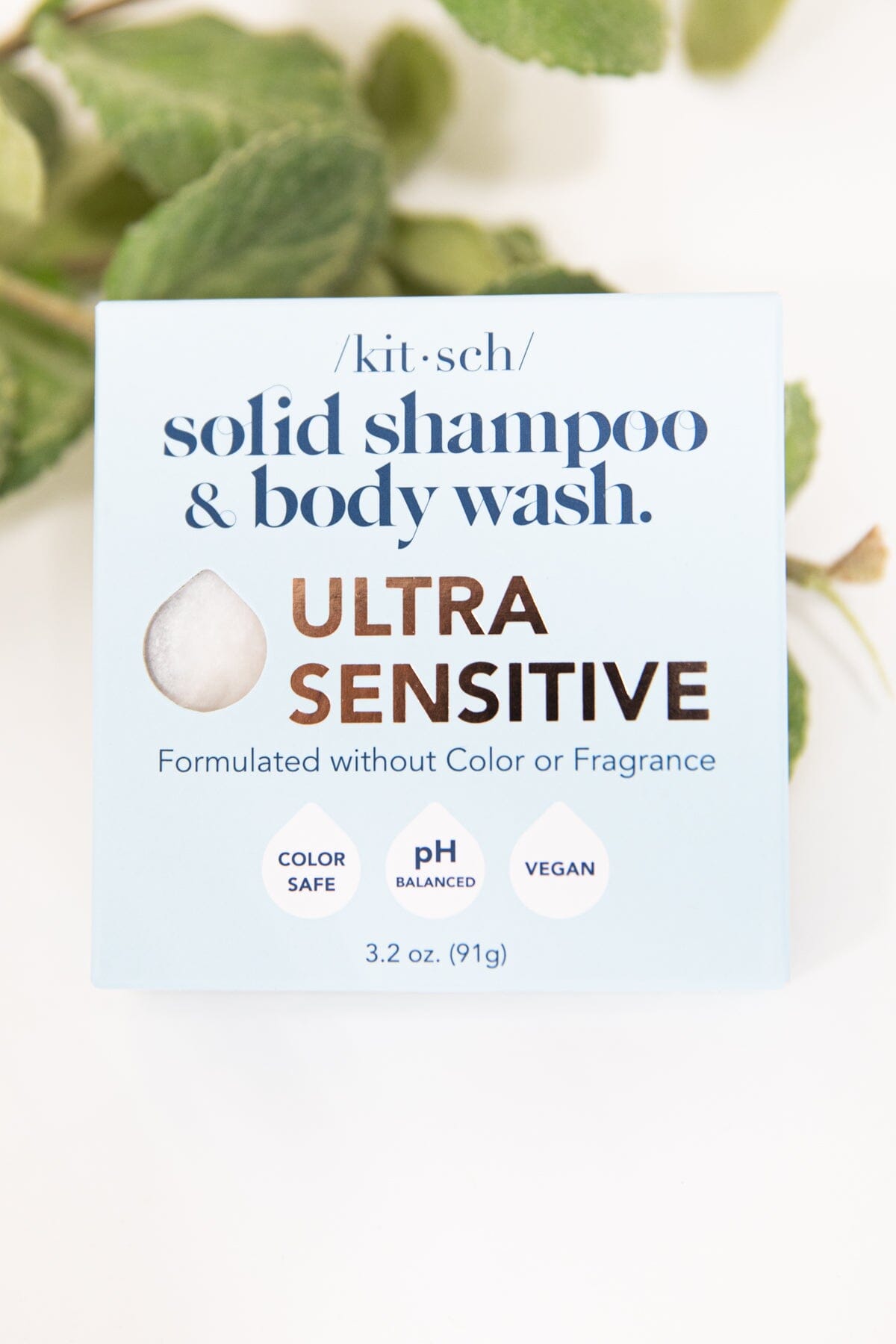 White Sensitive Skin Shampoo and Body Wash Bar - Filly Flair