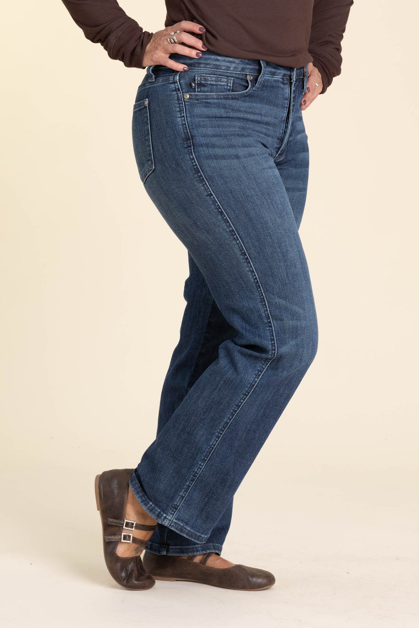 Judy Blue Petite Straight Tummy Control Classic