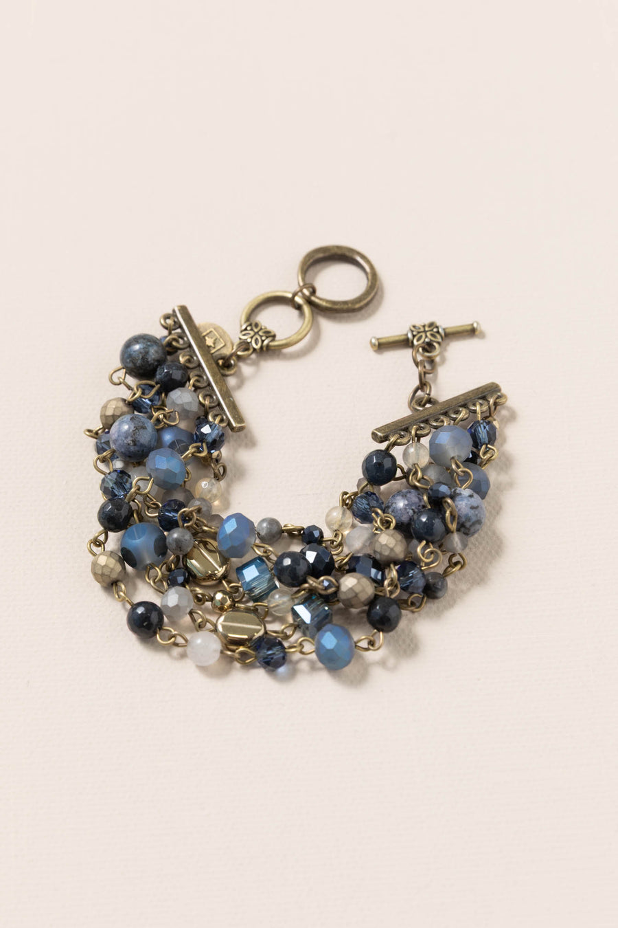 Navy Flory Bracelet