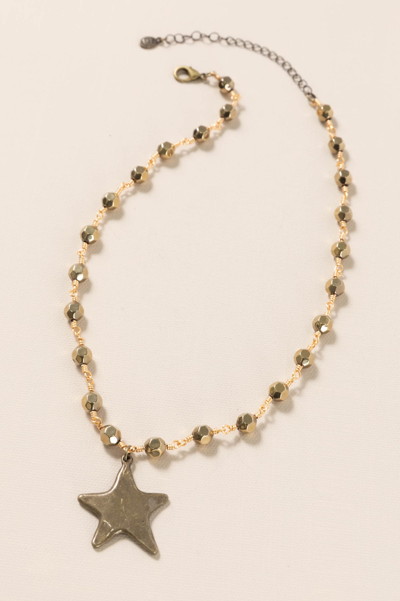 Bronze Star Pendant Necklace