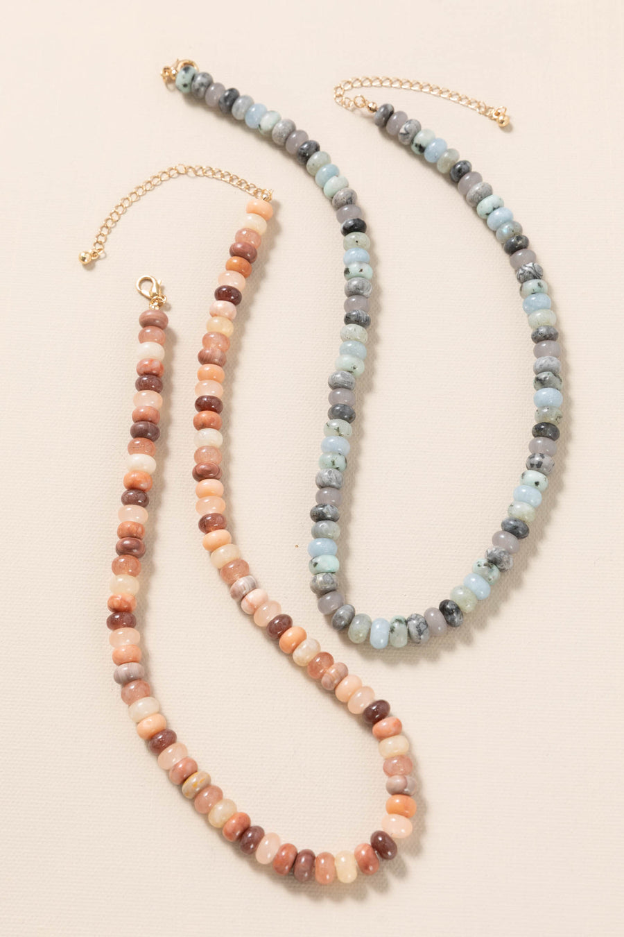 Multi Color Beaded Candy Necklaces