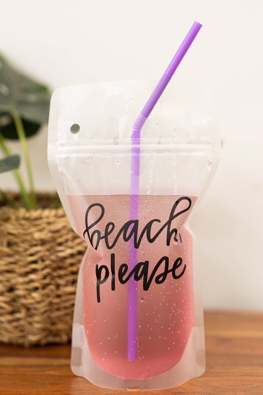 Beach, Please Drink Pouch - Filly Flair