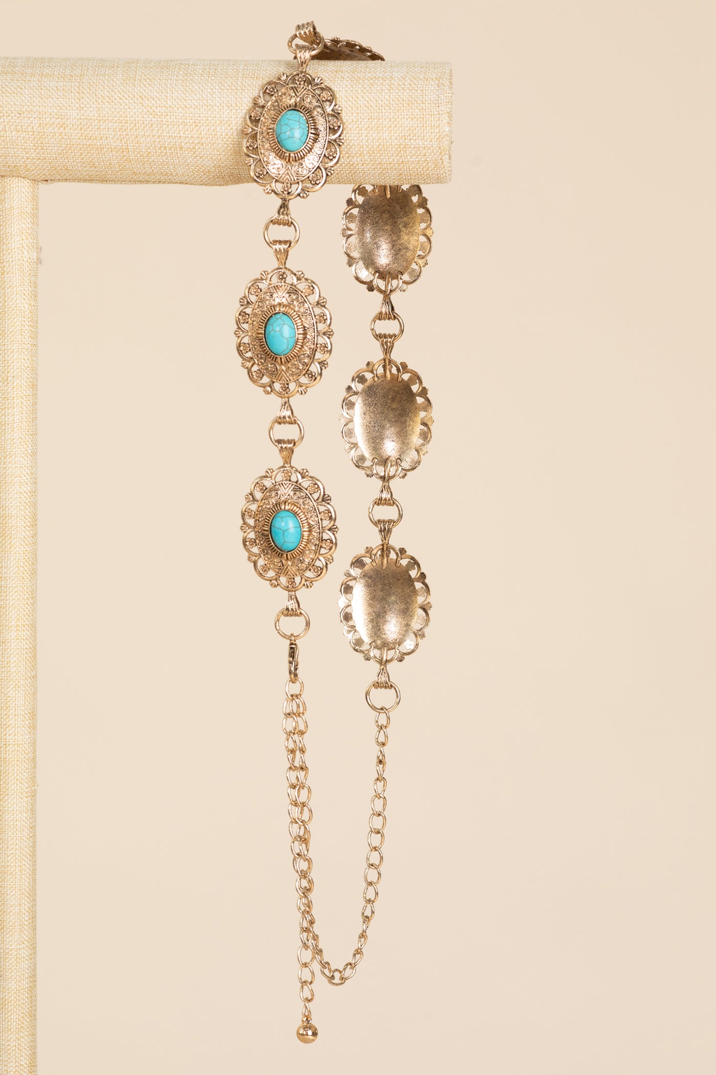 Vintage Turquoise Western Chain Belts