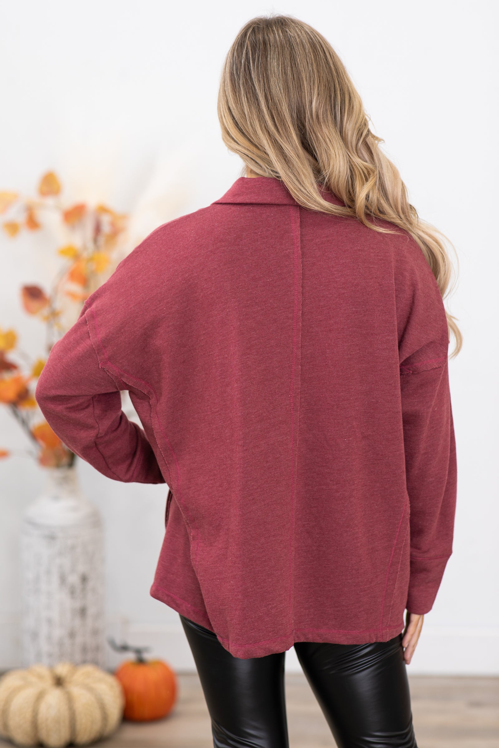 Berry Pullover With Pockets