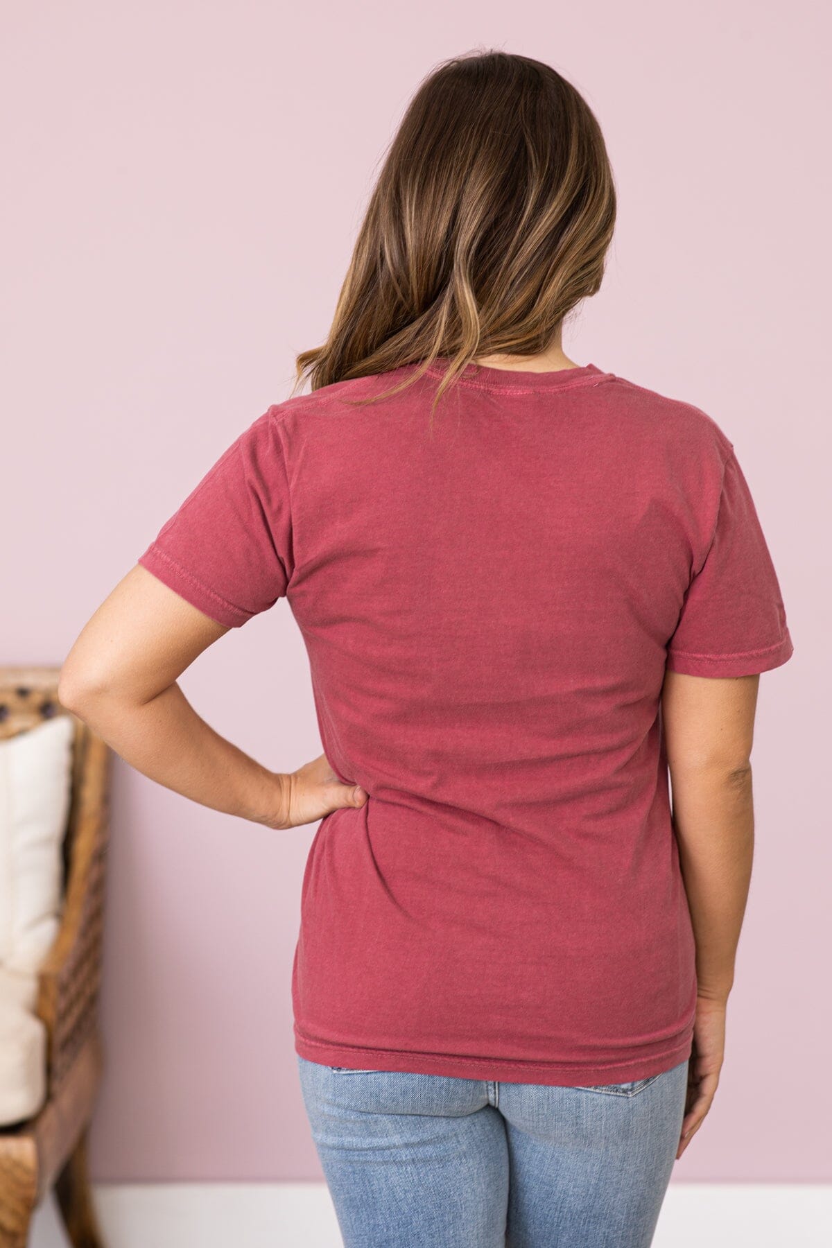 Wine Washed Yellowstone Park Graphic Tee - Filly Flair
